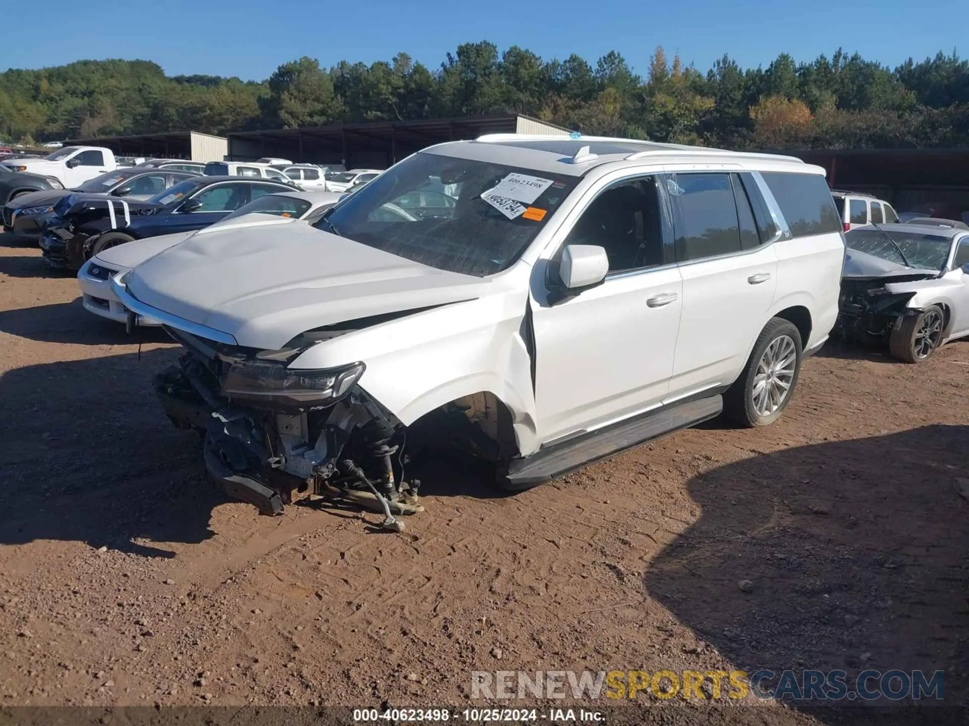 2 Photograph of a damaged car 1GYS4BKL3MR221930 CADILLAC ESCALADE 2021