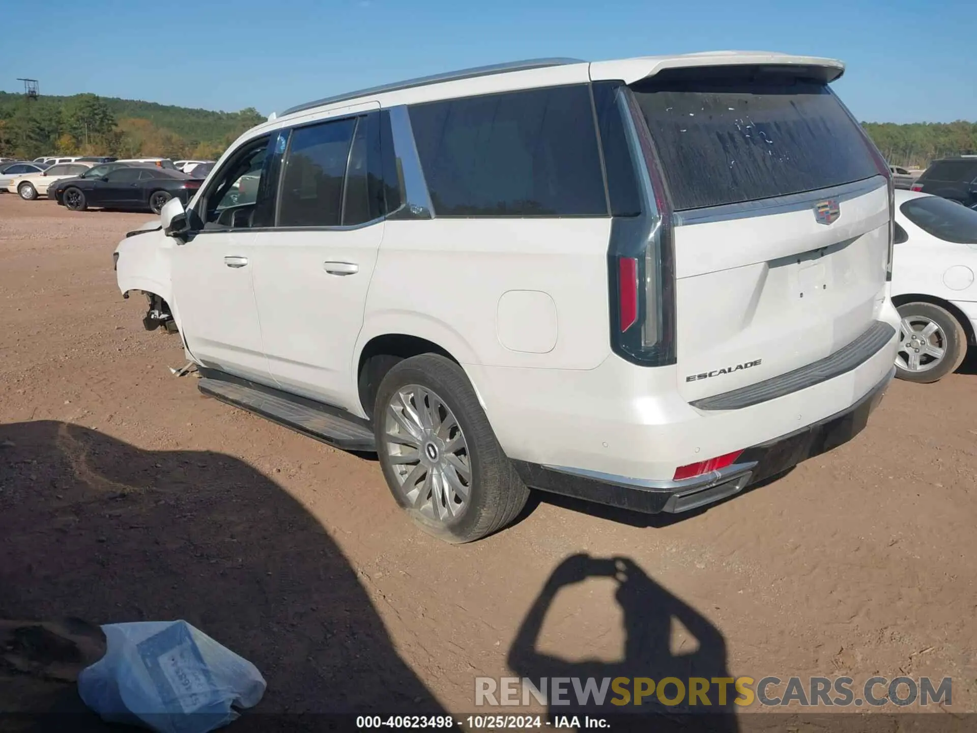 3 Photograph of a damaged car 1GYS4BKL3MR221930 CADILLAC ESCALADE 2021