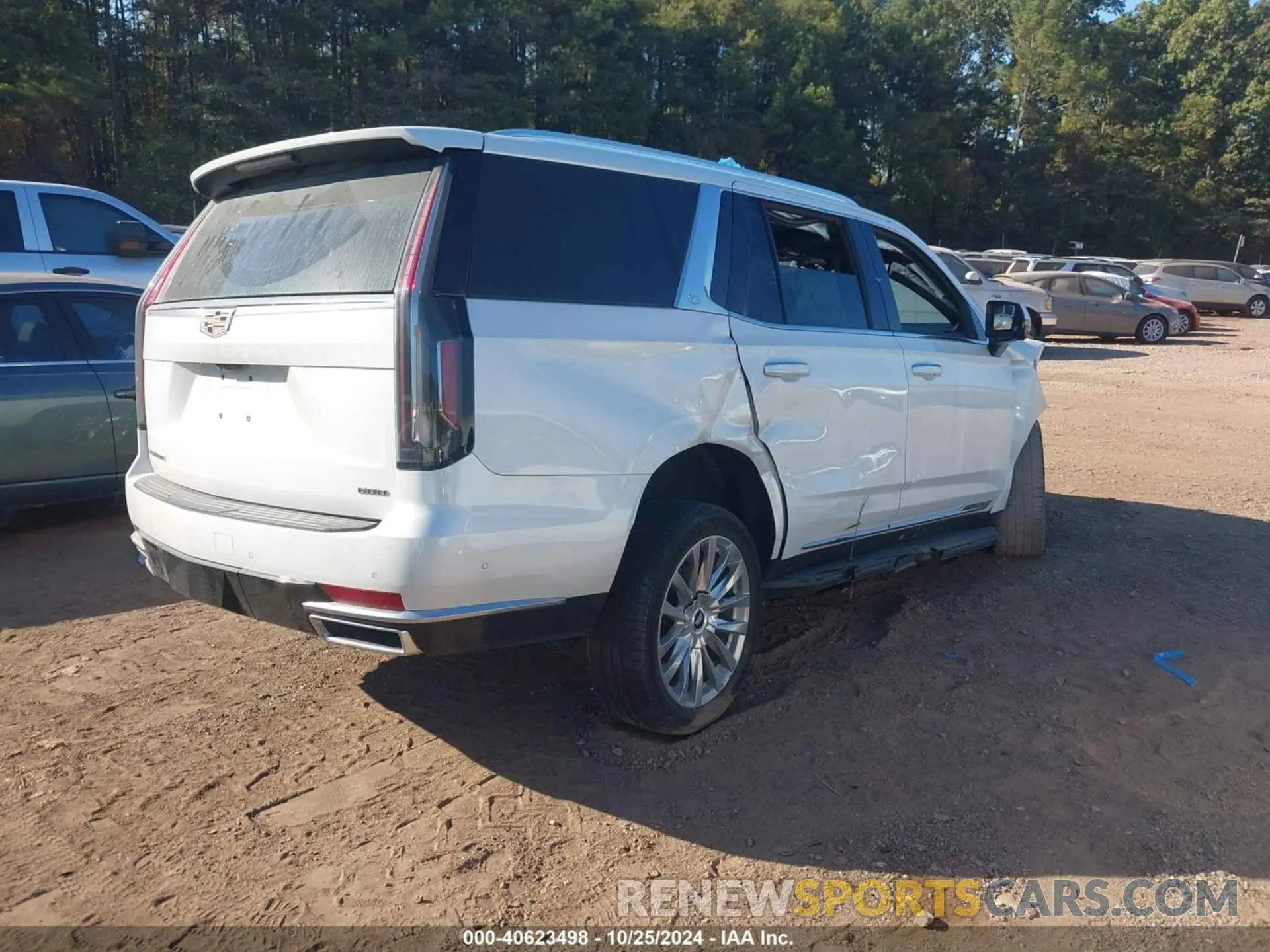 4 Photograph of a damaged car 1GYS4BKL3MR221930 CADILLAC ESCALADE 2021
