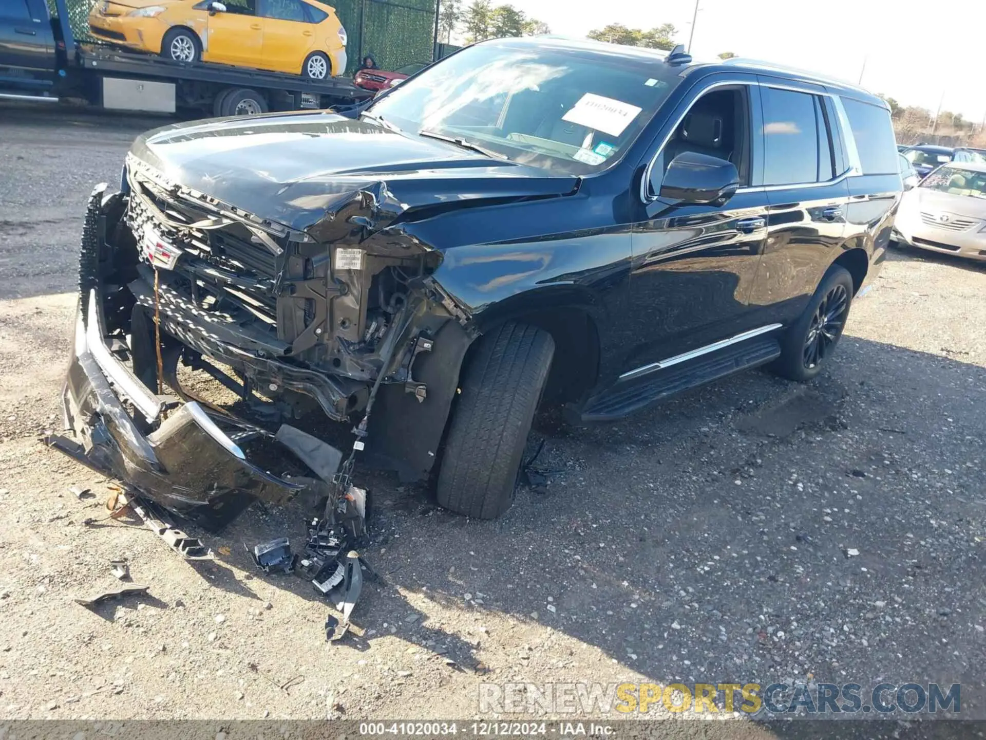 2 Фотография поврежденного автомобиля 1GYS4BKL5MR195458 CADILLAC ESCALADE 2021