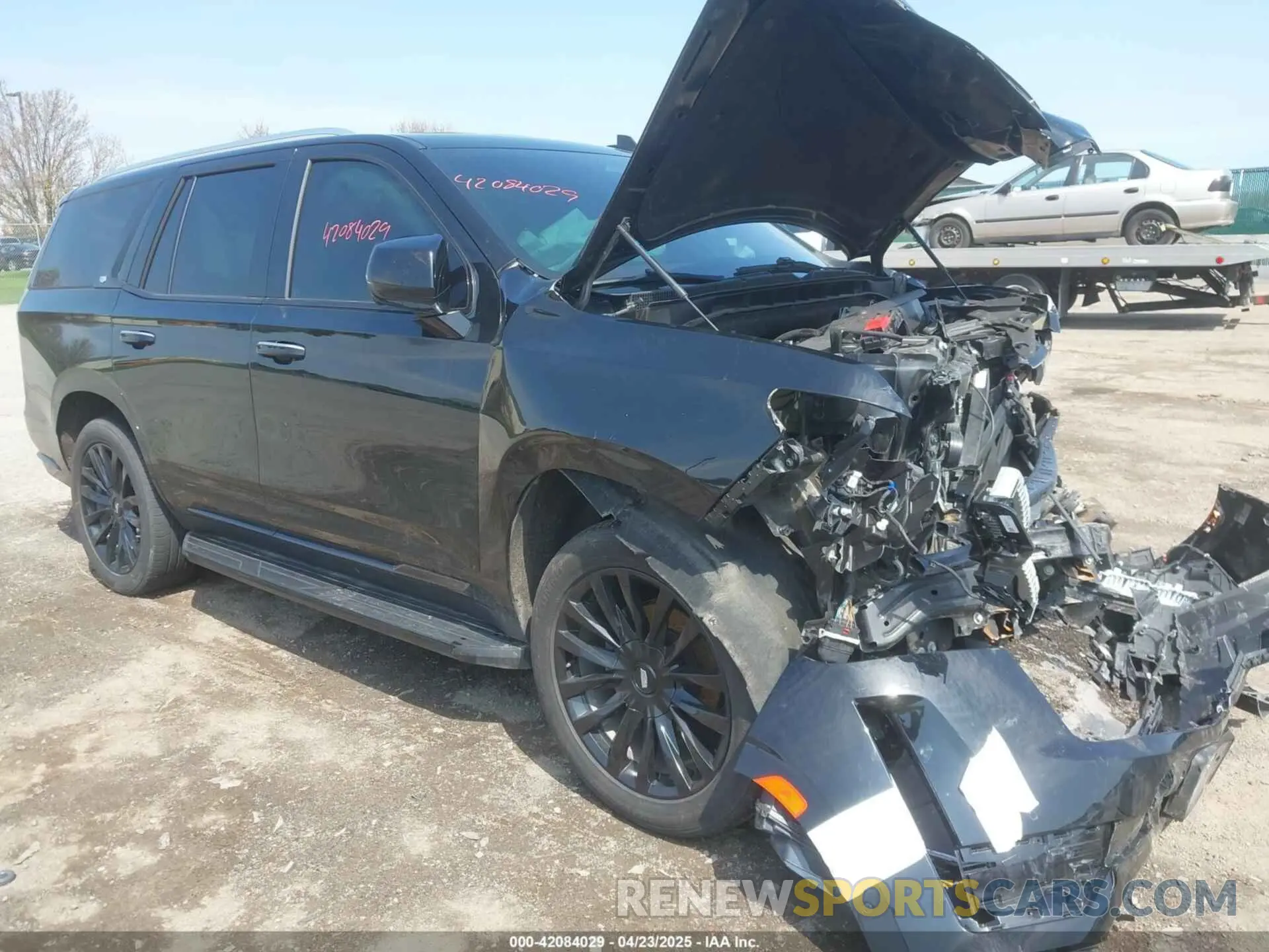 1 Фотография поврежденного автомобиля 1GYS4BKL8MR488044 CADILLAC ESCALADE 2021