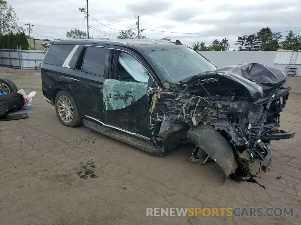 4 Photograph of a damaged car 1GYS4CKL4MR193058 CADILLAC ESCALADE 2021