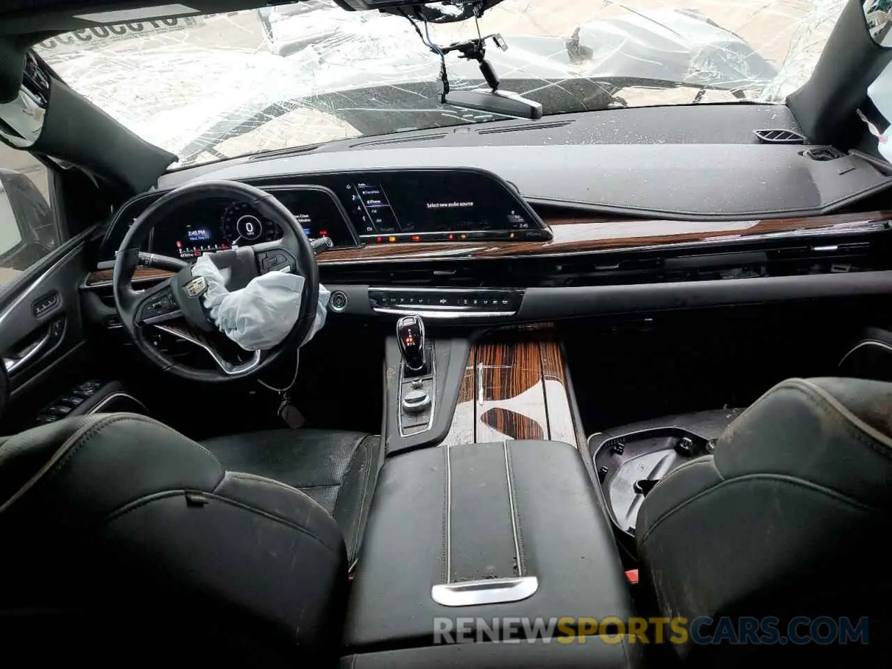 8 Photograph of a damaged car 1GYS4CKL4MR193058 CADILLAC ESCALADE 2021