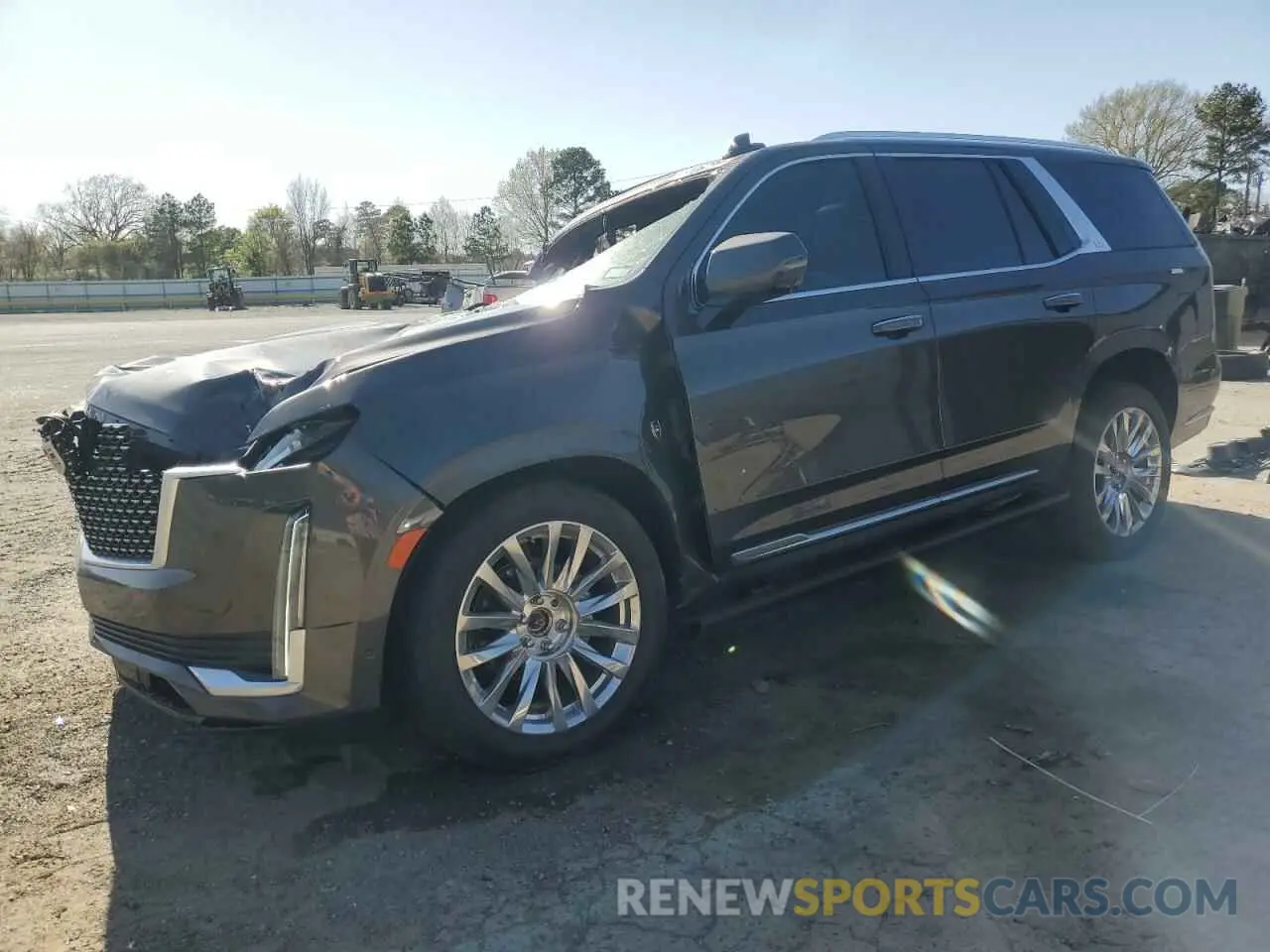 1 Фотография поврежденного автомобиля 1GYS4CKL6MR249968 CADILLAC ESCALADE 2021