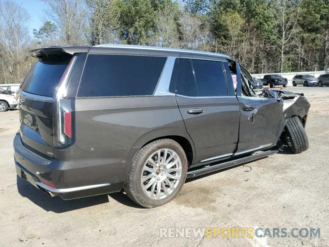 3 Фотография поврежденного автомобиля 1GYS4CKL6MR249968 CADILLAC ESCALADE 2021