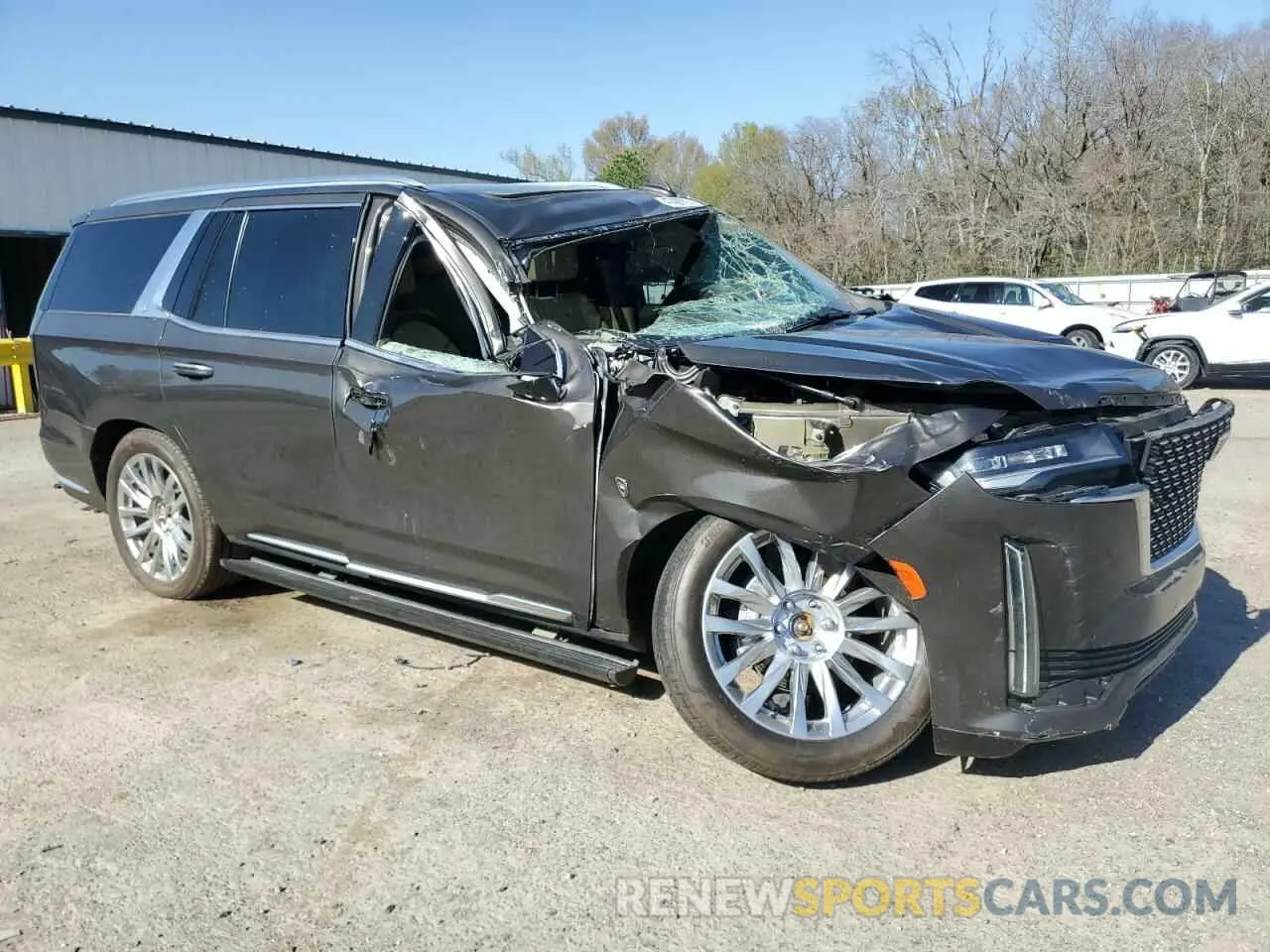 4 Фотография поврежденного автомобиля 1GYS4CKL6MR249968 CADILLAC ESCALADE 2021