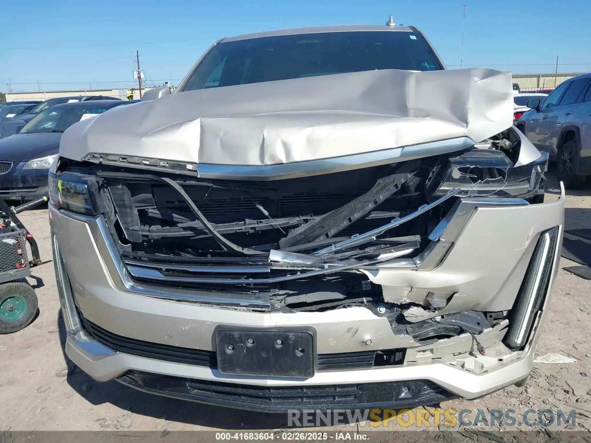 12 Фотография поврежденного автомобиля 1GYS4DKL7MR370983 CADILLAC ESCALADE 2021