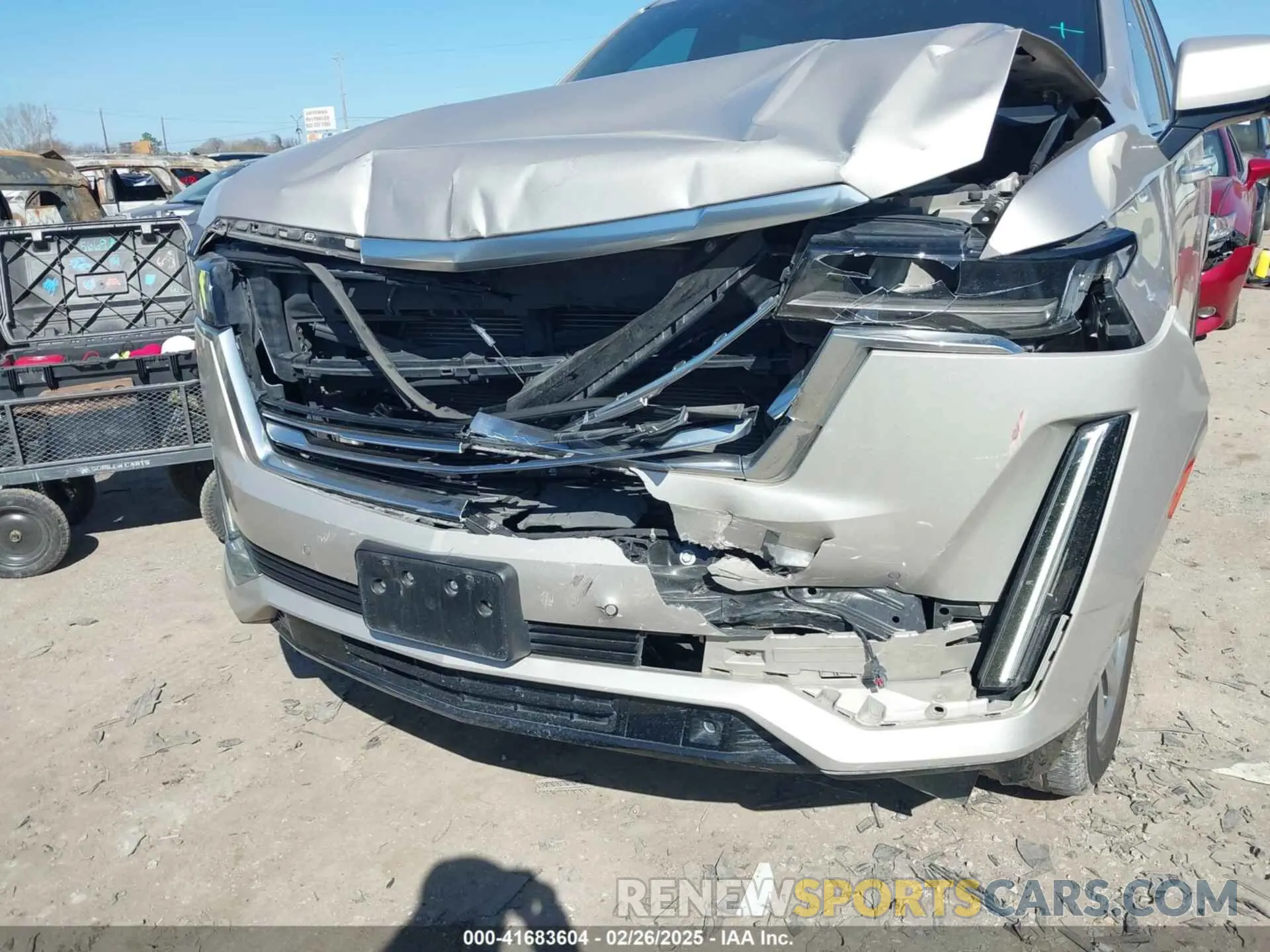 6 Фотография поврежденного автомобиля 1GYS4DKL7MR370983 CADILLAC ESCALADE 2021