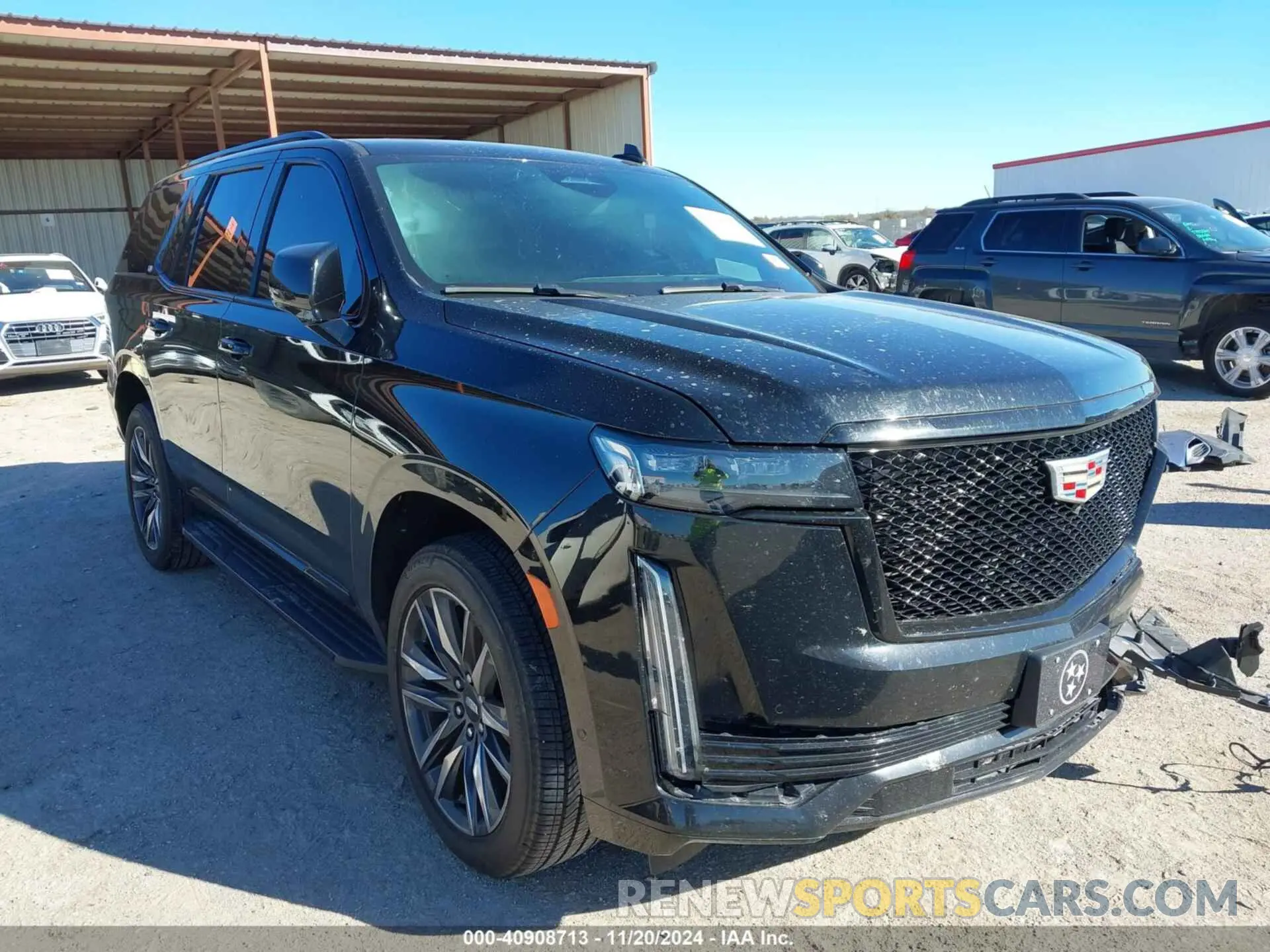 1 Photograph of a damaged car 1GYS4EKL9MR279767 CADILLAC ESCALADE 2021