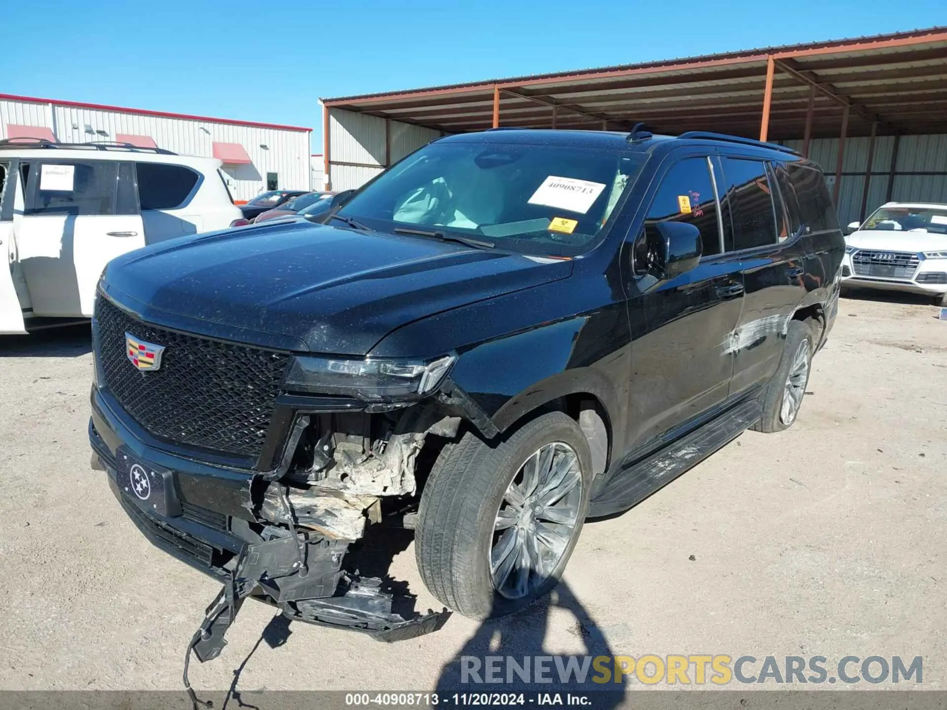 2 Photograph of a damaged car 1GYS4EKL9MR279767 CADILLAC ESCALADE 2021