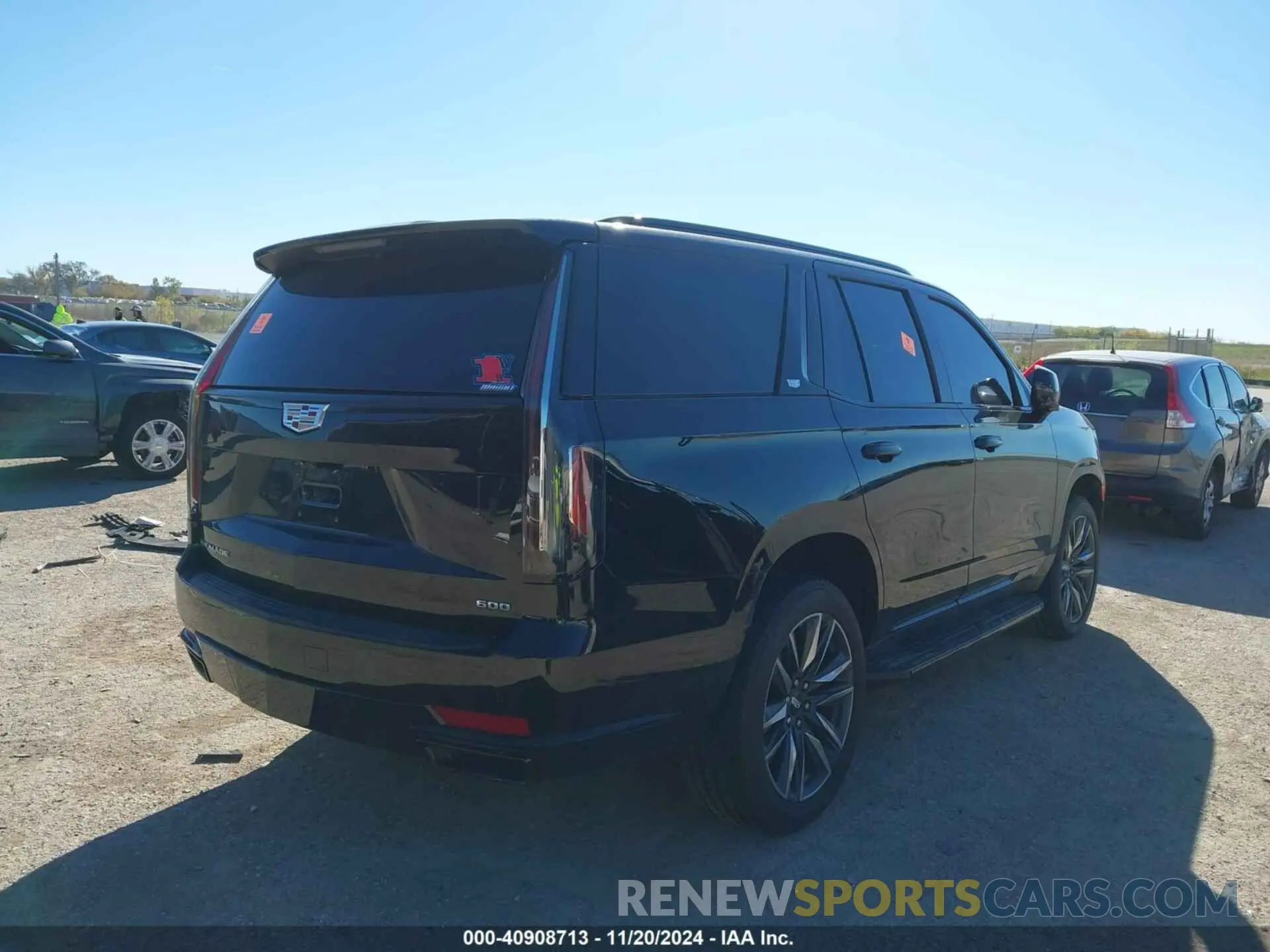 4 Photograph of a damaged car 1GYS4EKL9MR279767 CADILLAC ESCALADE 2021