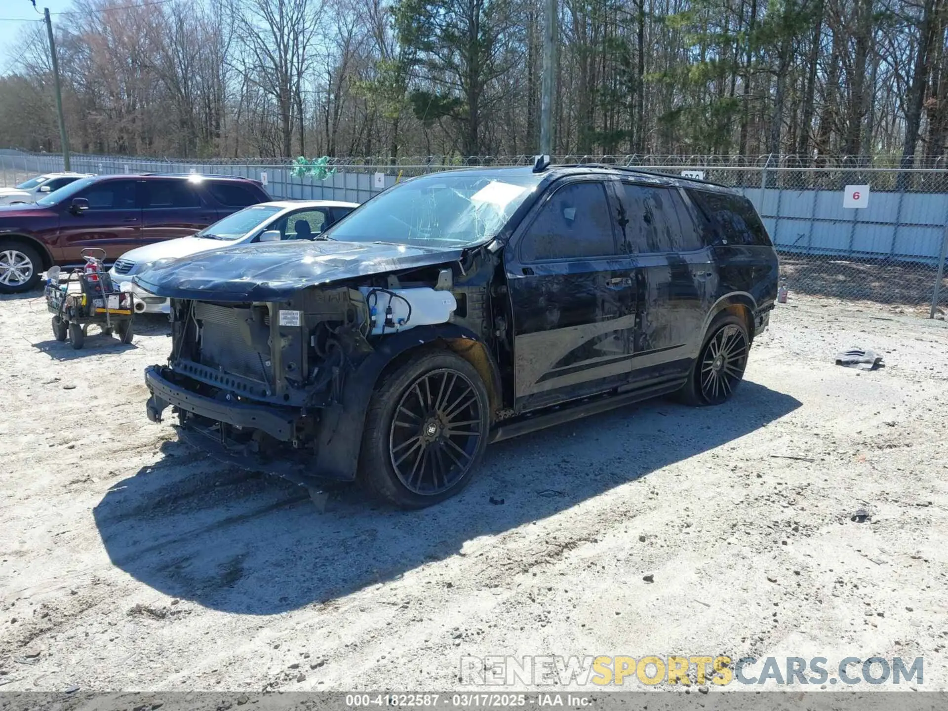 2 Photograph of a damaged car 1GYS4FKL0MR236098 CADILLAC ESCALADE 2021