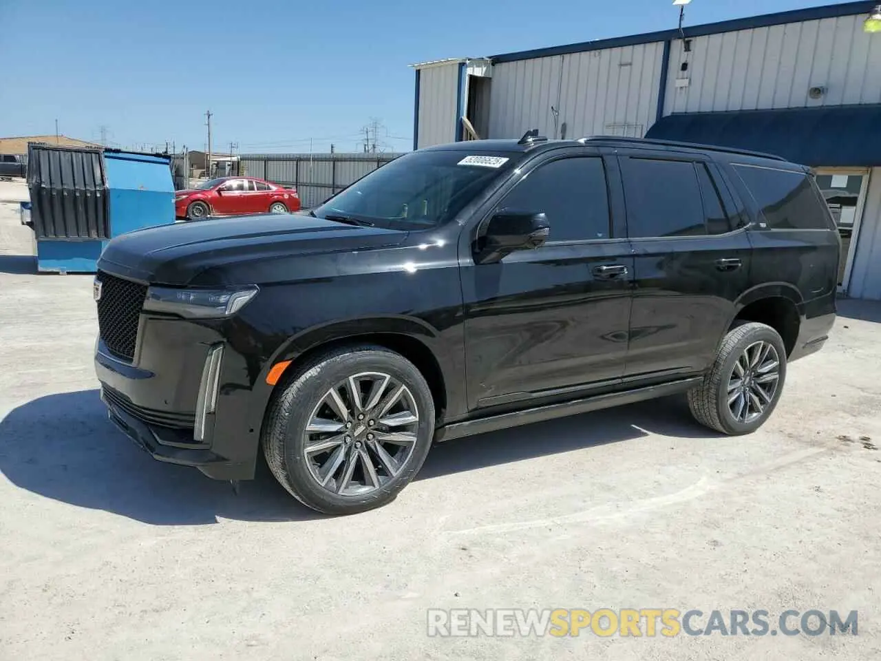 1 Фотография поврежденного автомобиля 1GYS4FKL4MR267404 CADILLAC ESCALADE 2021