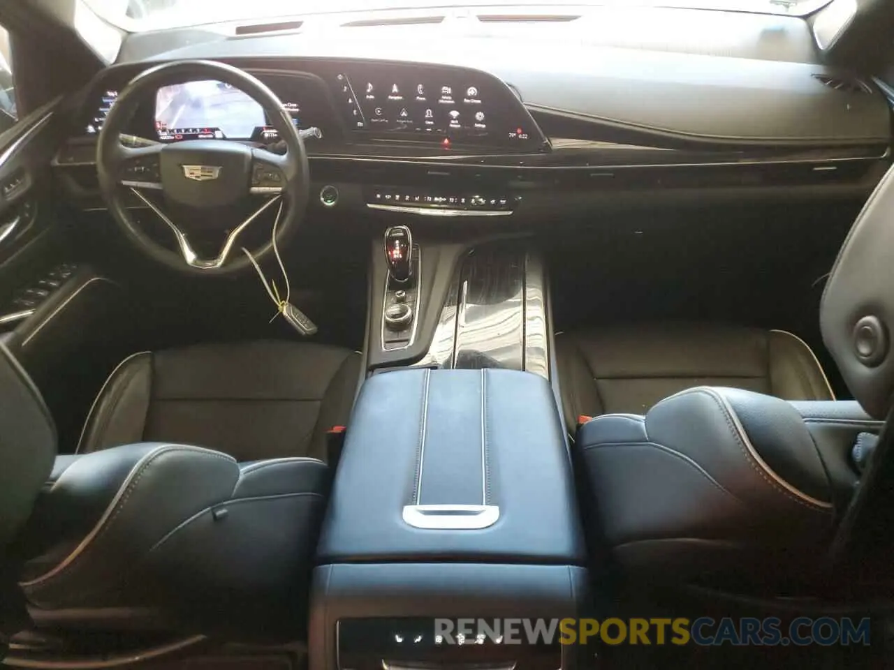 8 Фотография поврежденного автомобиля 1GYS4FKL4MR267404 CADILLAC ESCALADE 2021