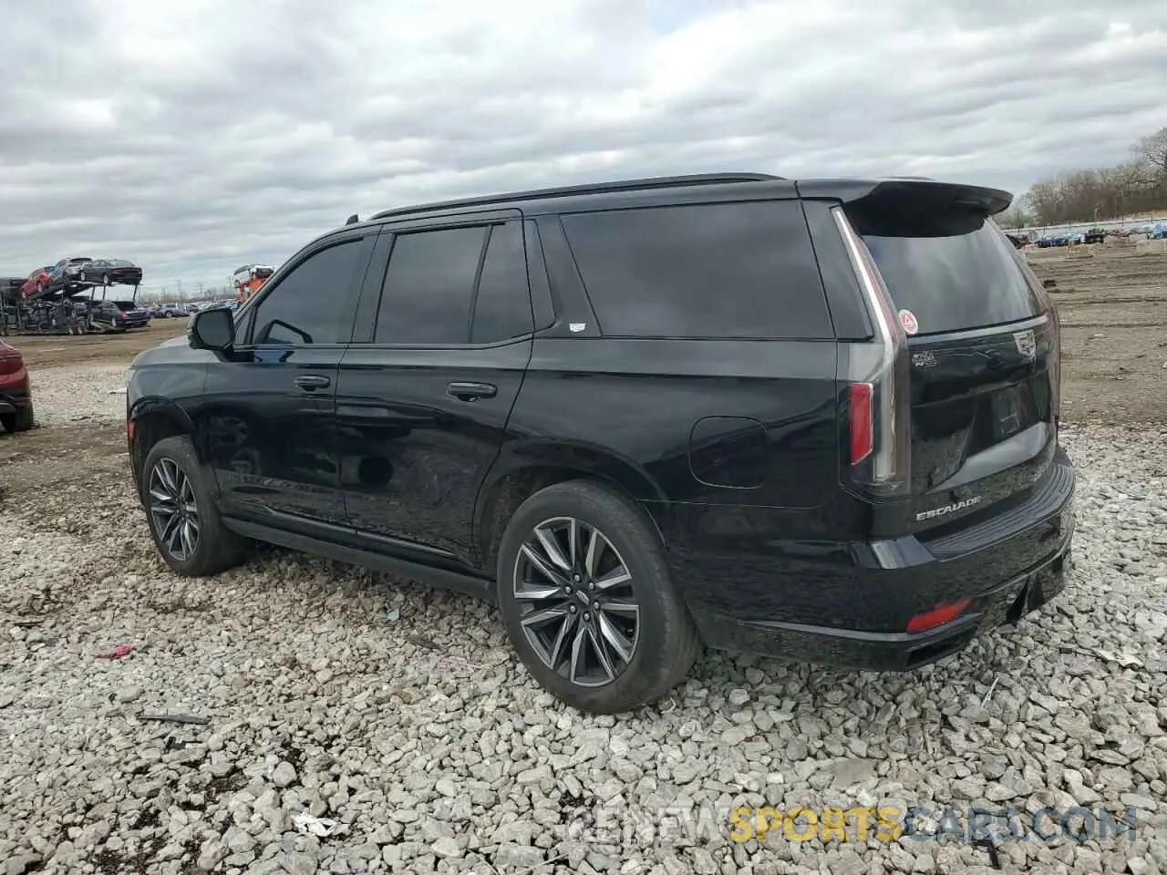 2 Фотография поврежденного автомобиля 1GYS4FKL9MR185572 CADILLAC ESCALADE 2021
