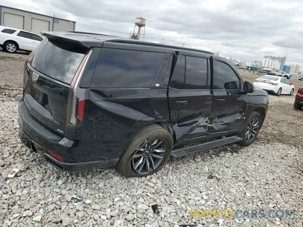 3 Фотография поврежденного автомобиля 1GYS4FKL9MR185572 CADILLAC ESCALADE 2021