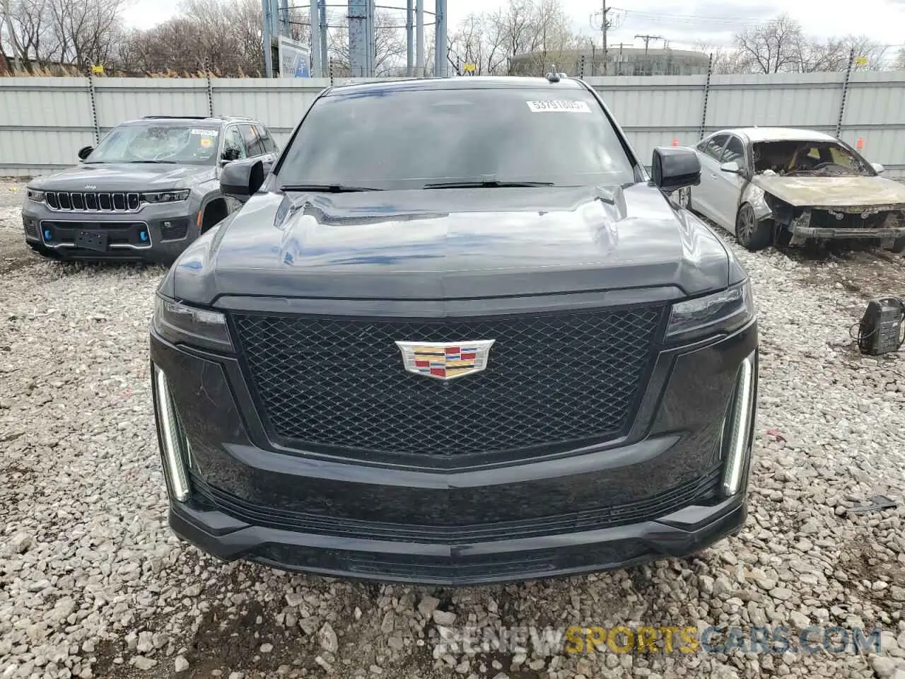 5 Фотография поврежденного автомобиля 1GYS4FKL9MR185572 CADILLAC ESCALADE 2021