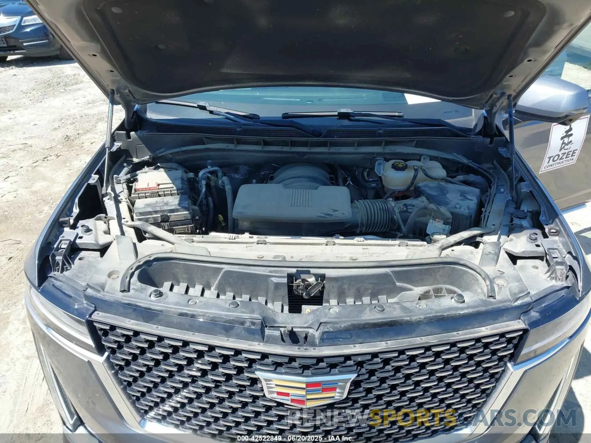 10 Photograph of a damaged car 1GYS3CKL9NR206472 CADILLAC ESCALADE 2022