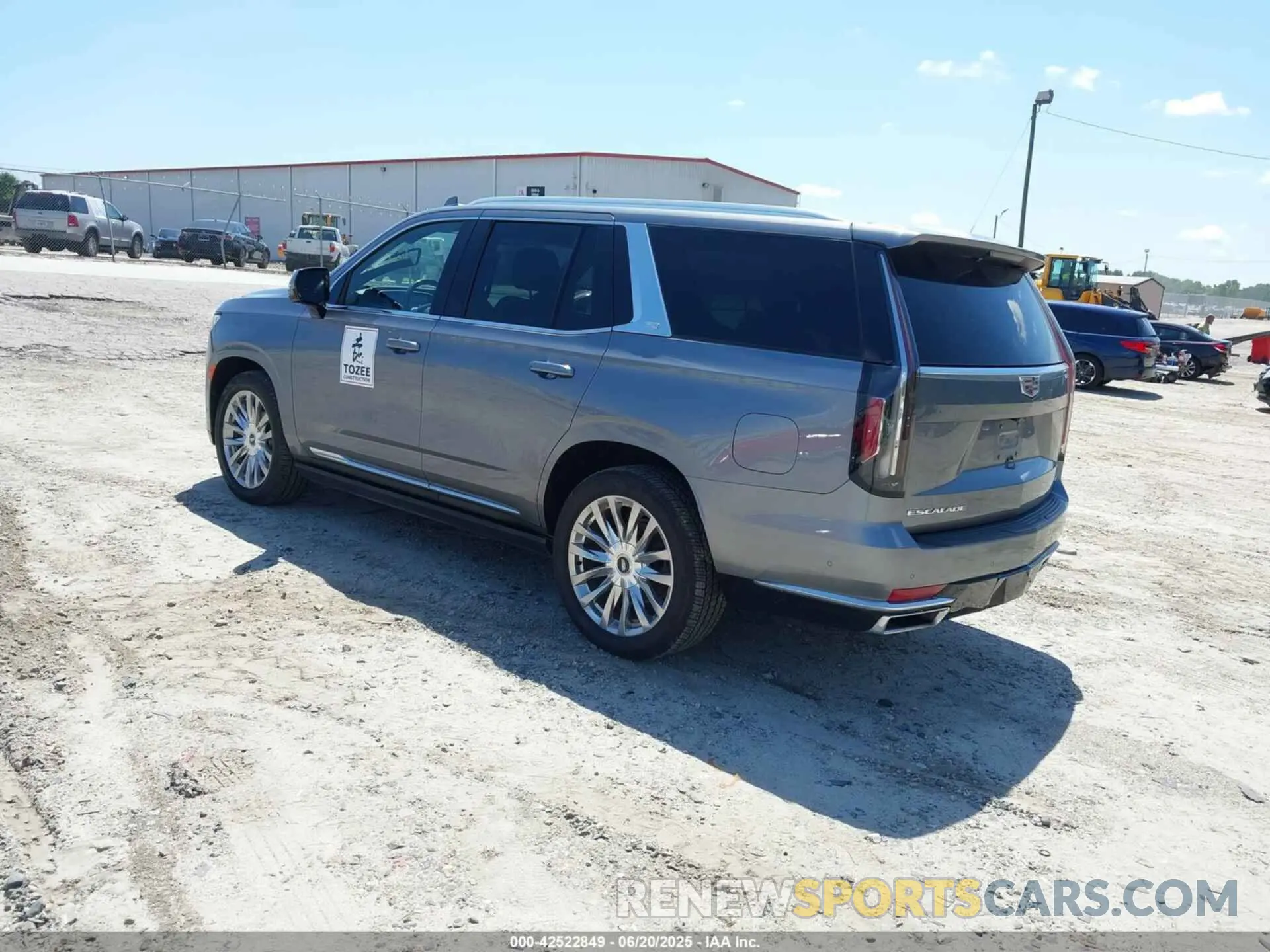 3 Photograph of a damaged car 1GYS3CKL9NR206472 CADILLAC ESCALADE 2022