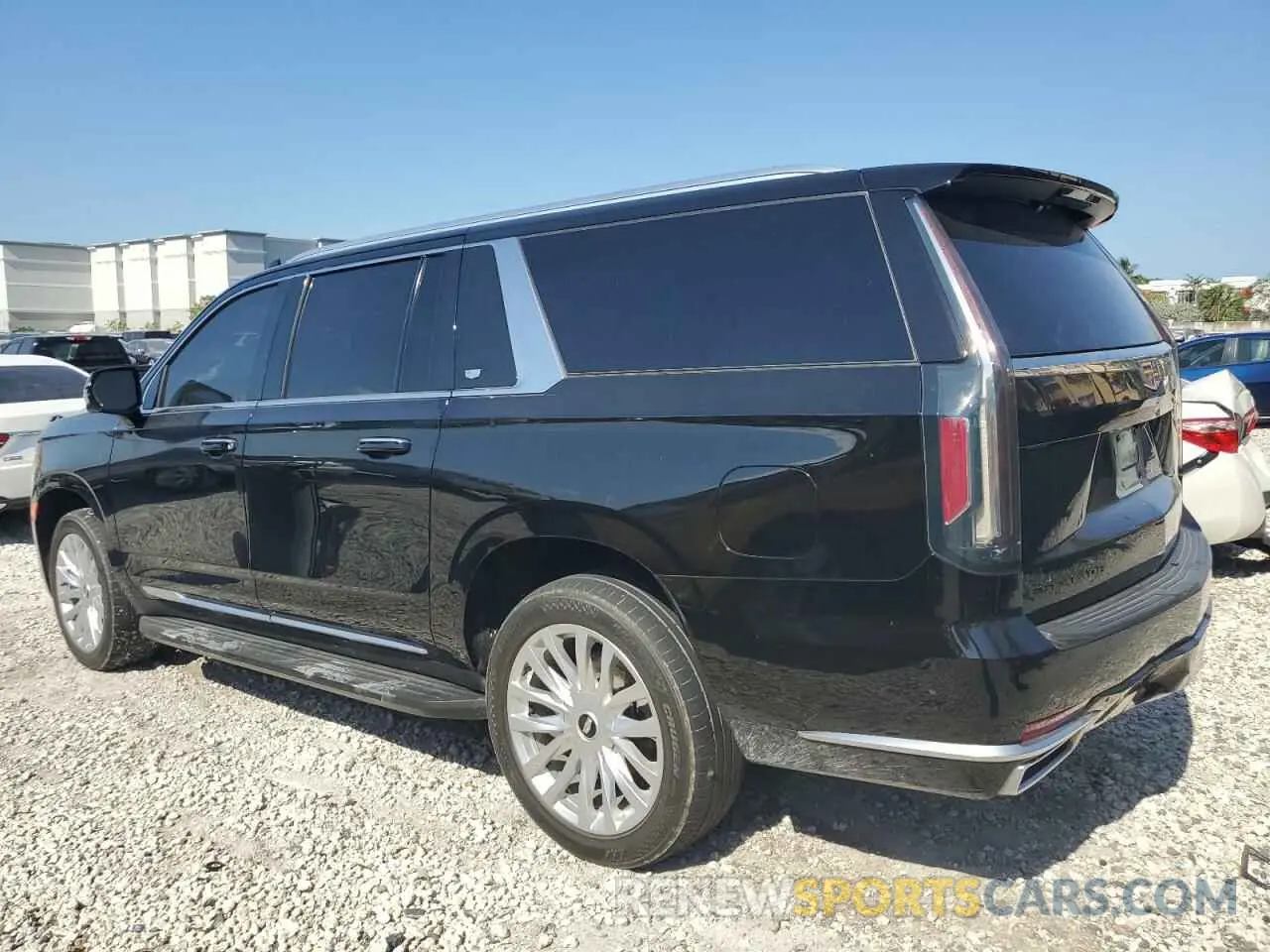 2 Фотография поврежденного автомобиля 1GYS3JKL6NR285099 CADILLAC ESCALADE 2022