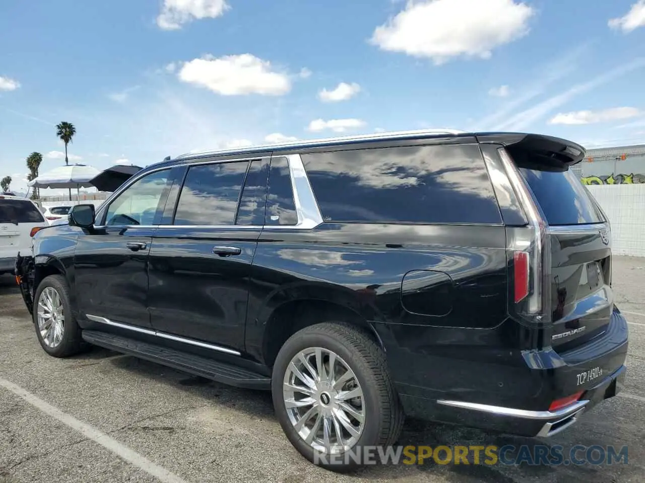 2 Photograph of a damaged car 1GYS3KKL1NR278826 CADILLAC ESCALADE 2022