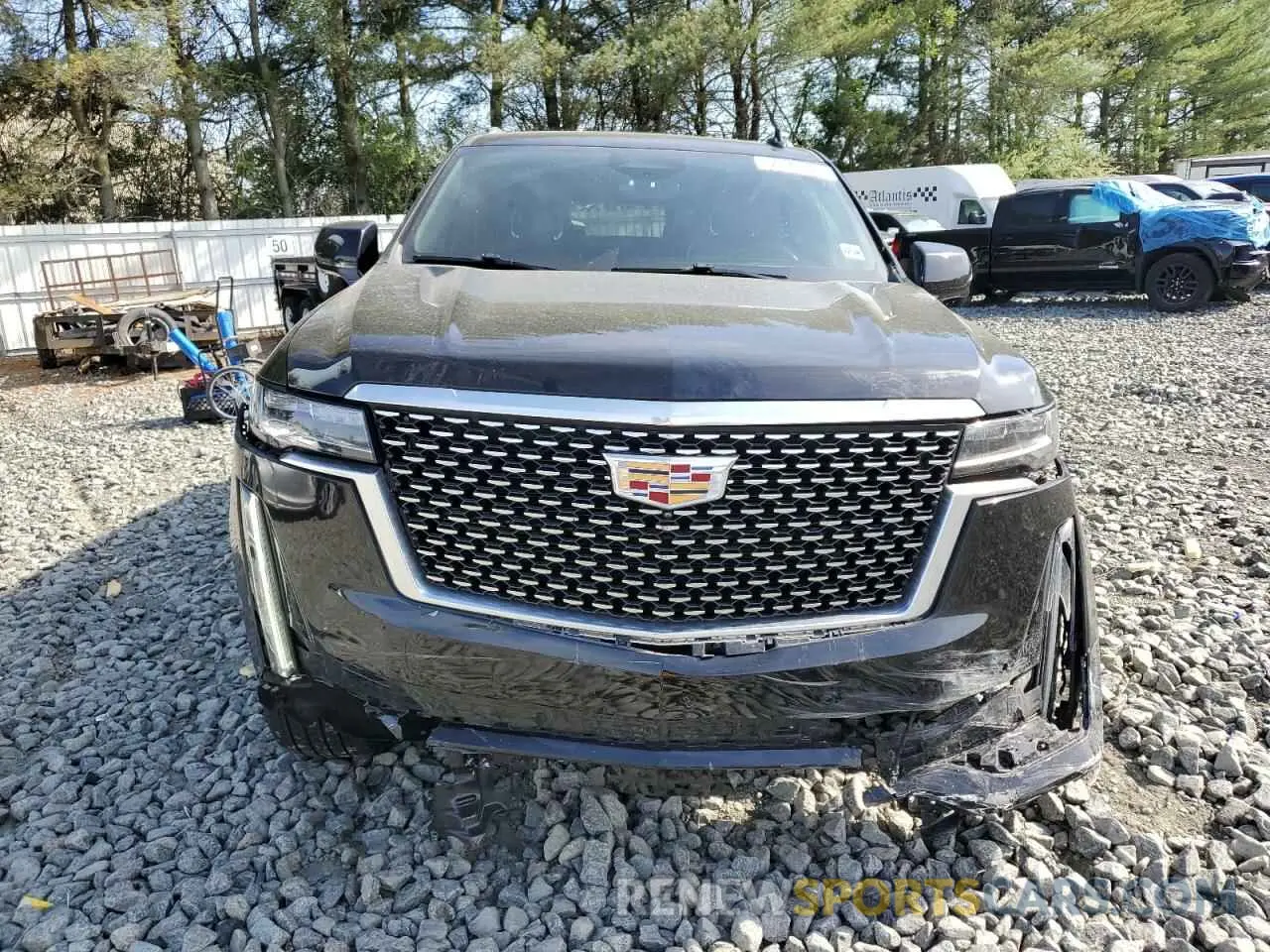 5 Фотография поврежденного автомобиля 1GYS4BKL9NR143137 CADILLAC ESCALADE 2022