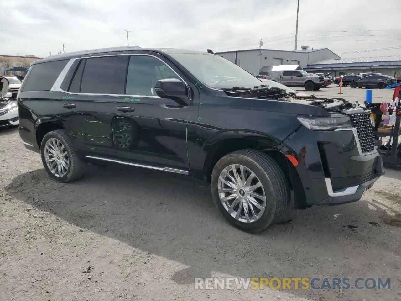 4 Photograph of a damaged car 1GYS4BKLXNR119137 CADILLAC ESCALADE 2022