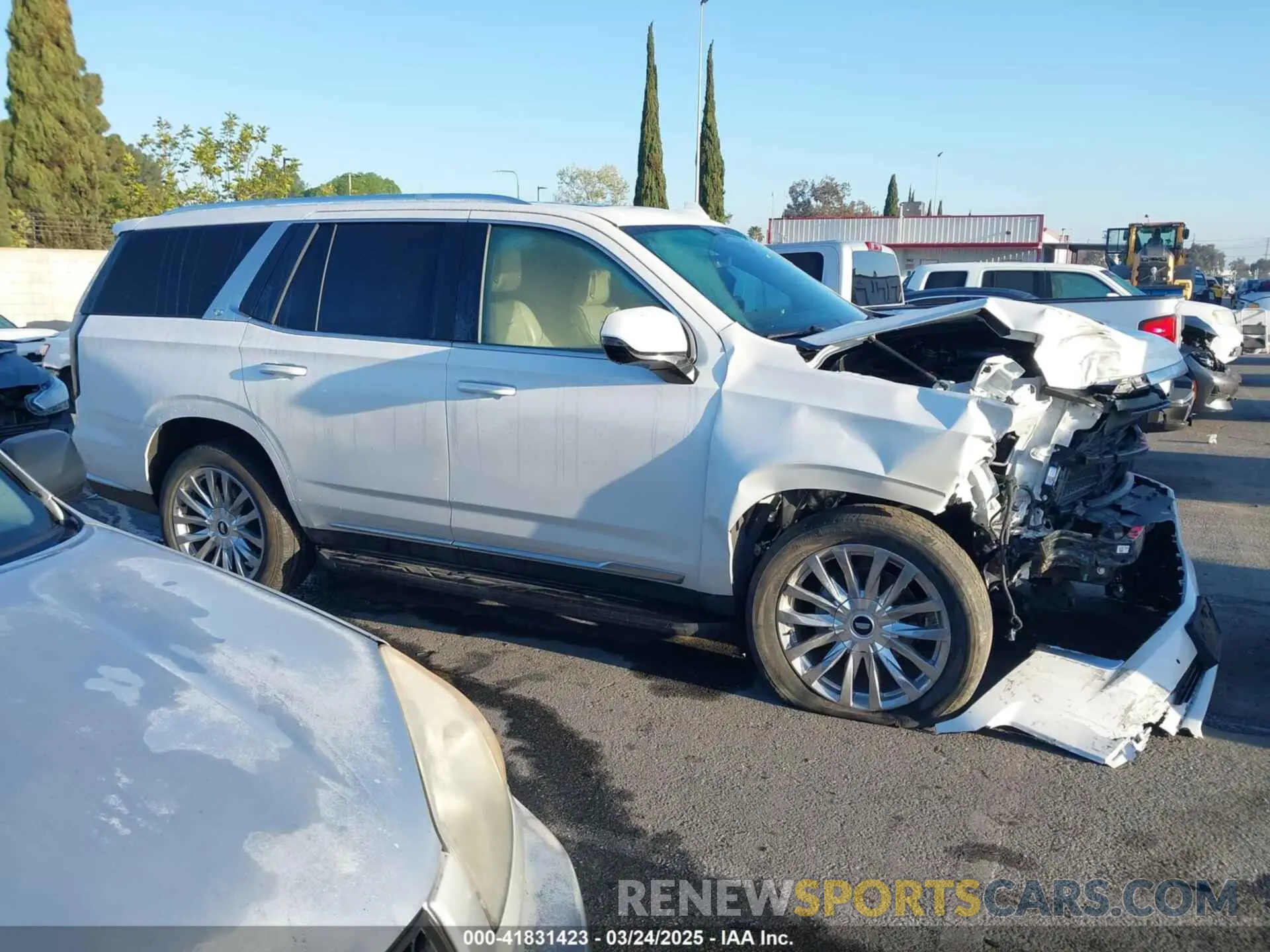 14 Фотография поврежденного автомобиля 1GYS4BKLXNR162960 CADILLAC ESCALADE 2022