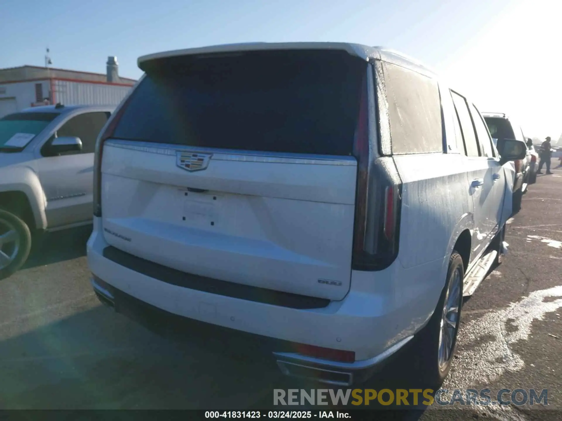4 Фотография поврежденного автомобиля 1GYS4BKLXNR162960 CADILLAC ESCALADE 2022