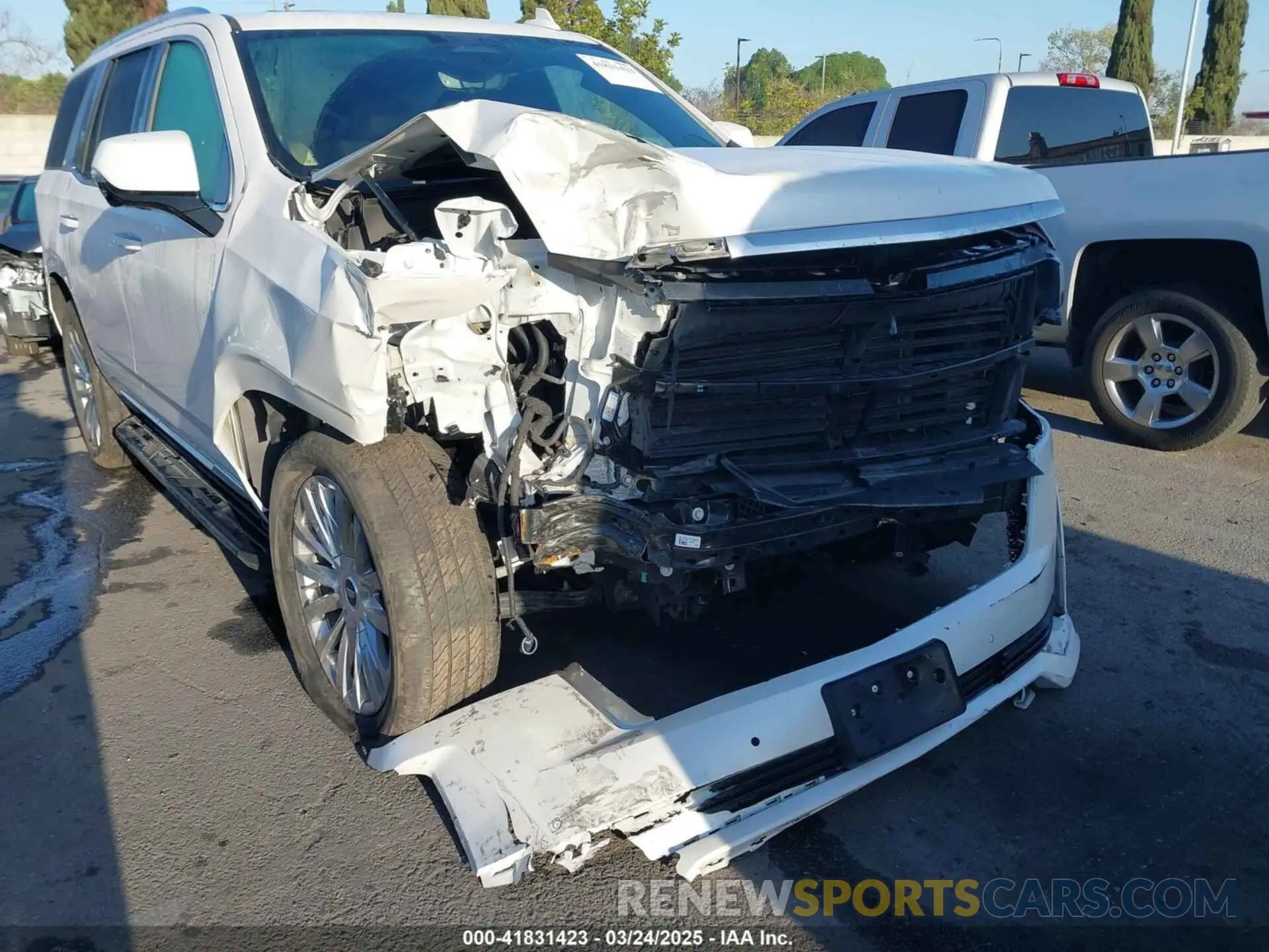 6 Фотография поврежденного автомобиля 1GYS4BKLXNR162960 CADILLAC ESCALADE 2022