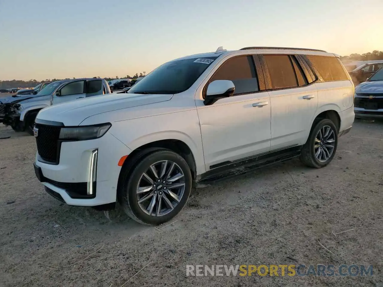 1 Photograph of a damaged car 1GYS4EKL5NR357429 CADILLAC ESCALADE 2022