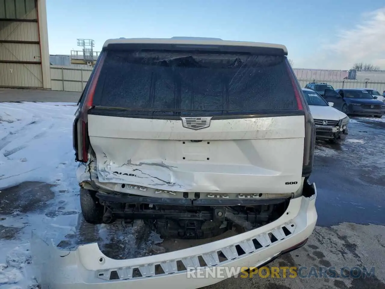 6 Фотография поврежденного автомобиля 1GYS4FKL6NR215984 CADILLAC ESCALADE 2022