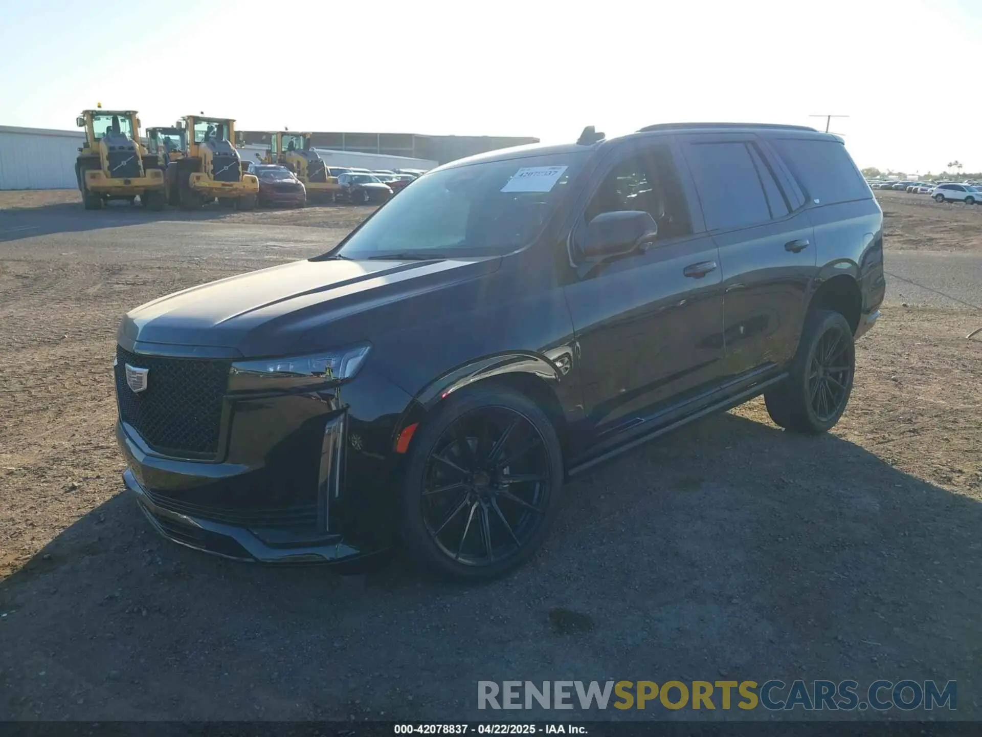 2 Photograph of a damaged car 1GYS4GKL1NR136924 CADILLAC ESCALADE 2022