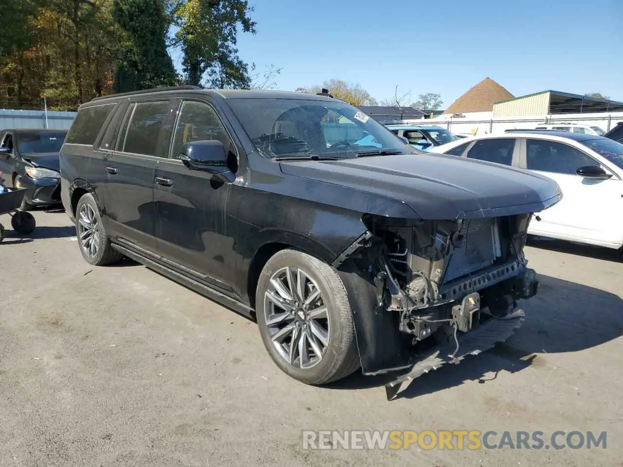 4 Photograph of a damaged car 1GYS4PKL3NR363595 CADILLAC ESCALADE 2022