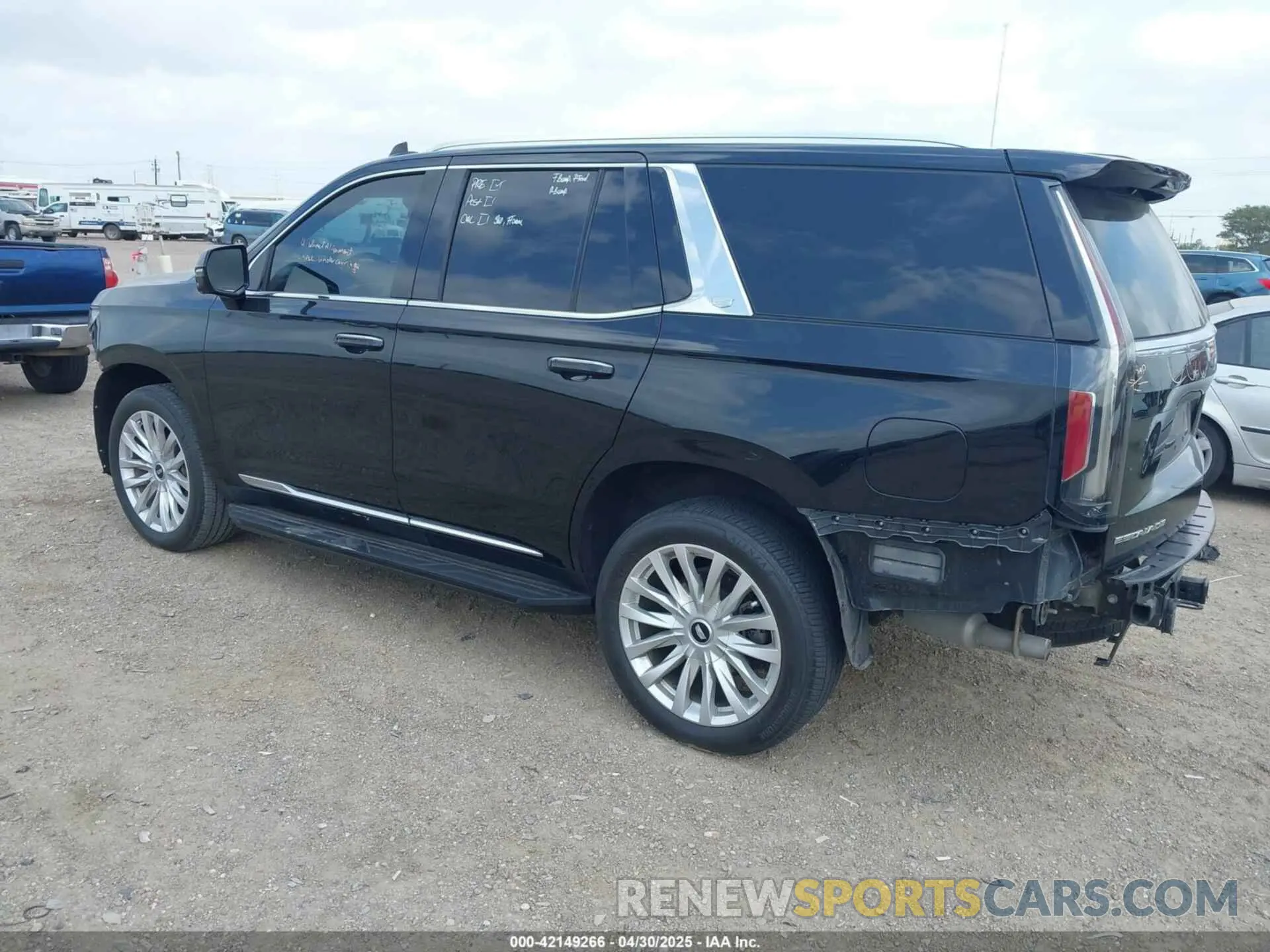 3 Фотография поврежденного автомобиля 1GYS3AKL1PR395285 CADILLAC ESCALADE 2023