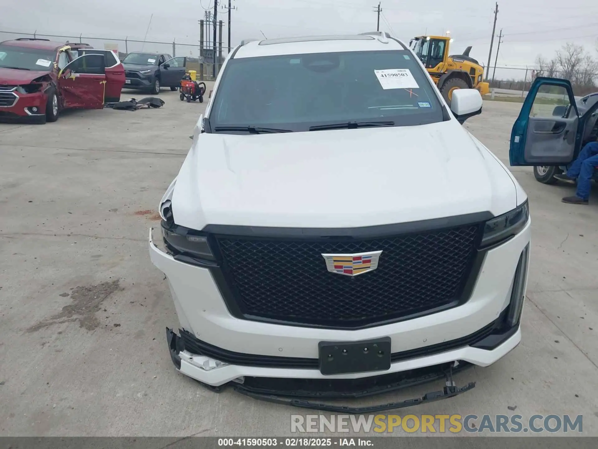 12 Фотография поврежденного автомобиля 1GYS3GKL1PR197390 CADILLAC ESCALADE 2023