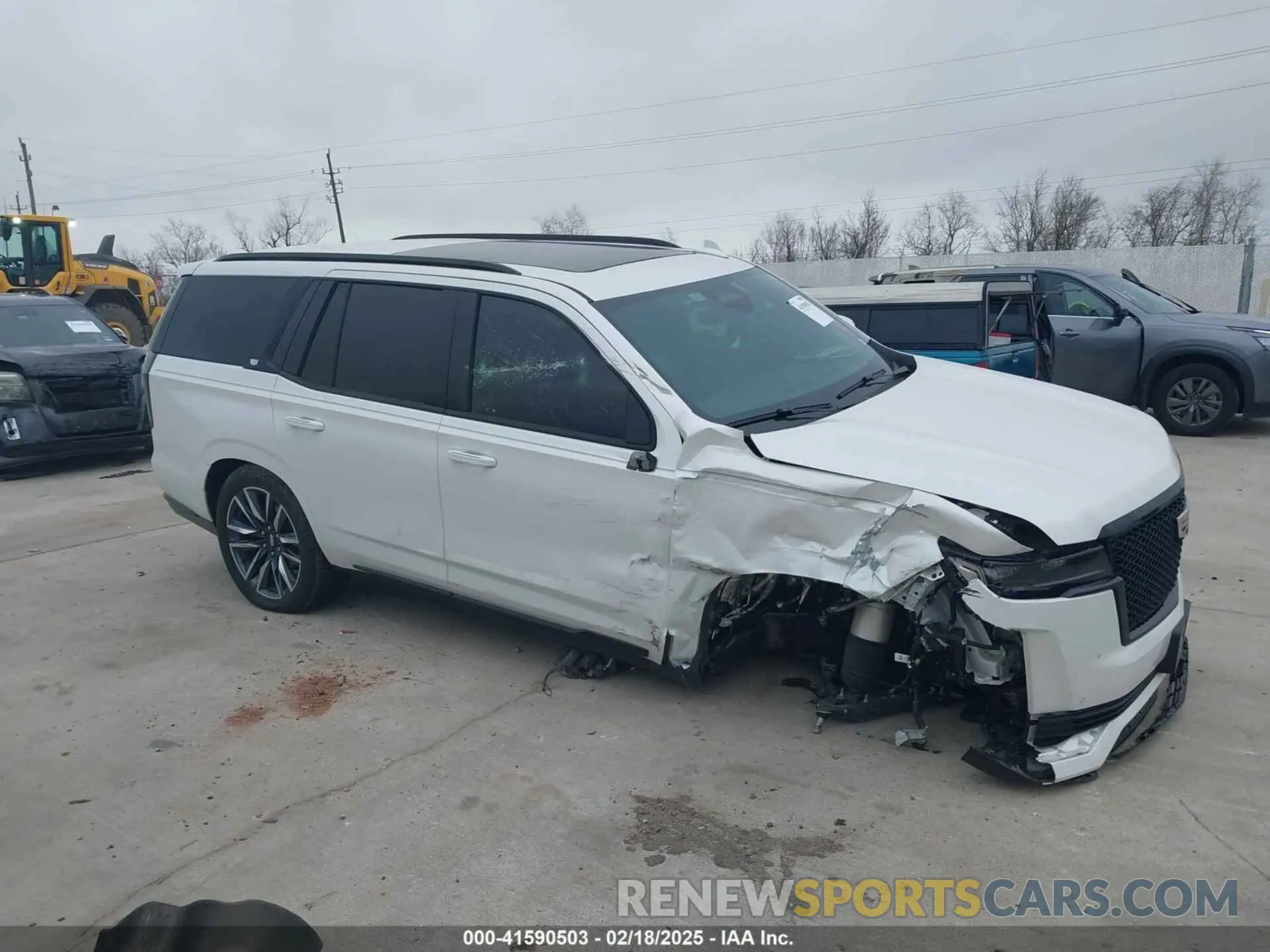 13 Фотография поврежденного автомобиля 1GYS3GKL1PR197390 CADILLAC ESCALADE 2023