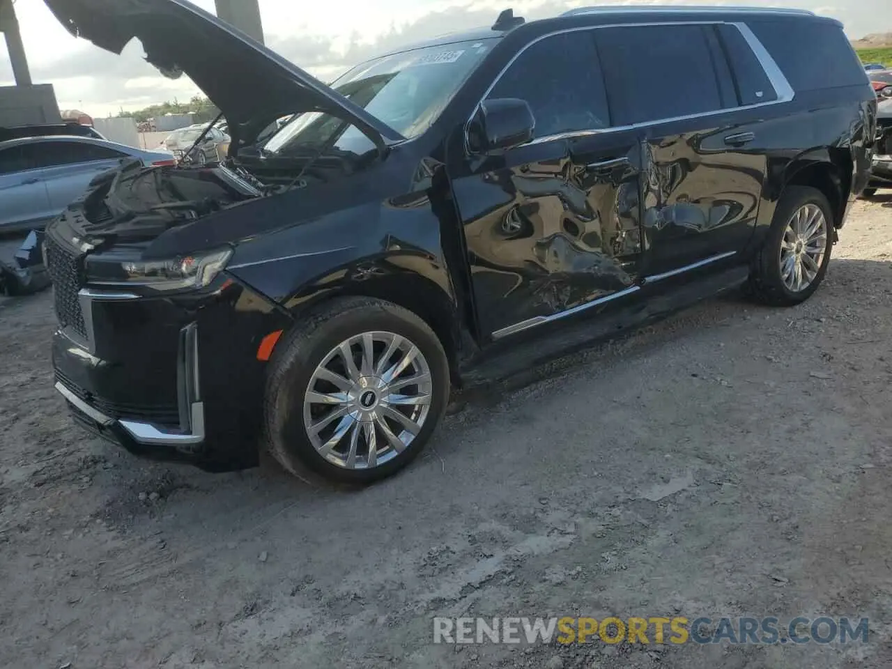 1 Photograph of a damaged car 1GYS3KKL9PR262067 CADILLAC ESCALADE 2023