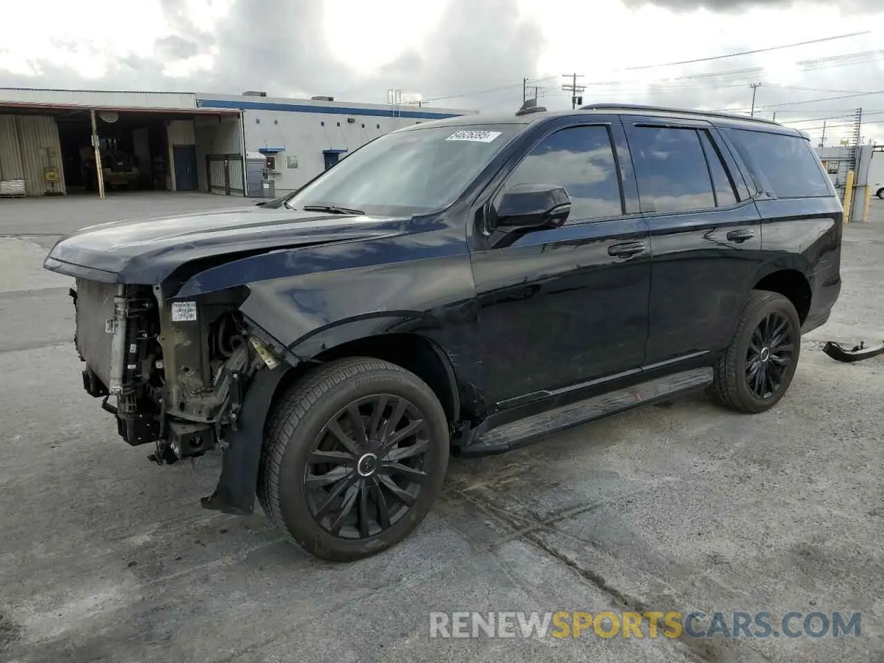 1 Photograph of a damaged car 1GYS4BKL5PR388049 CADILLAC ESCALADE 2023