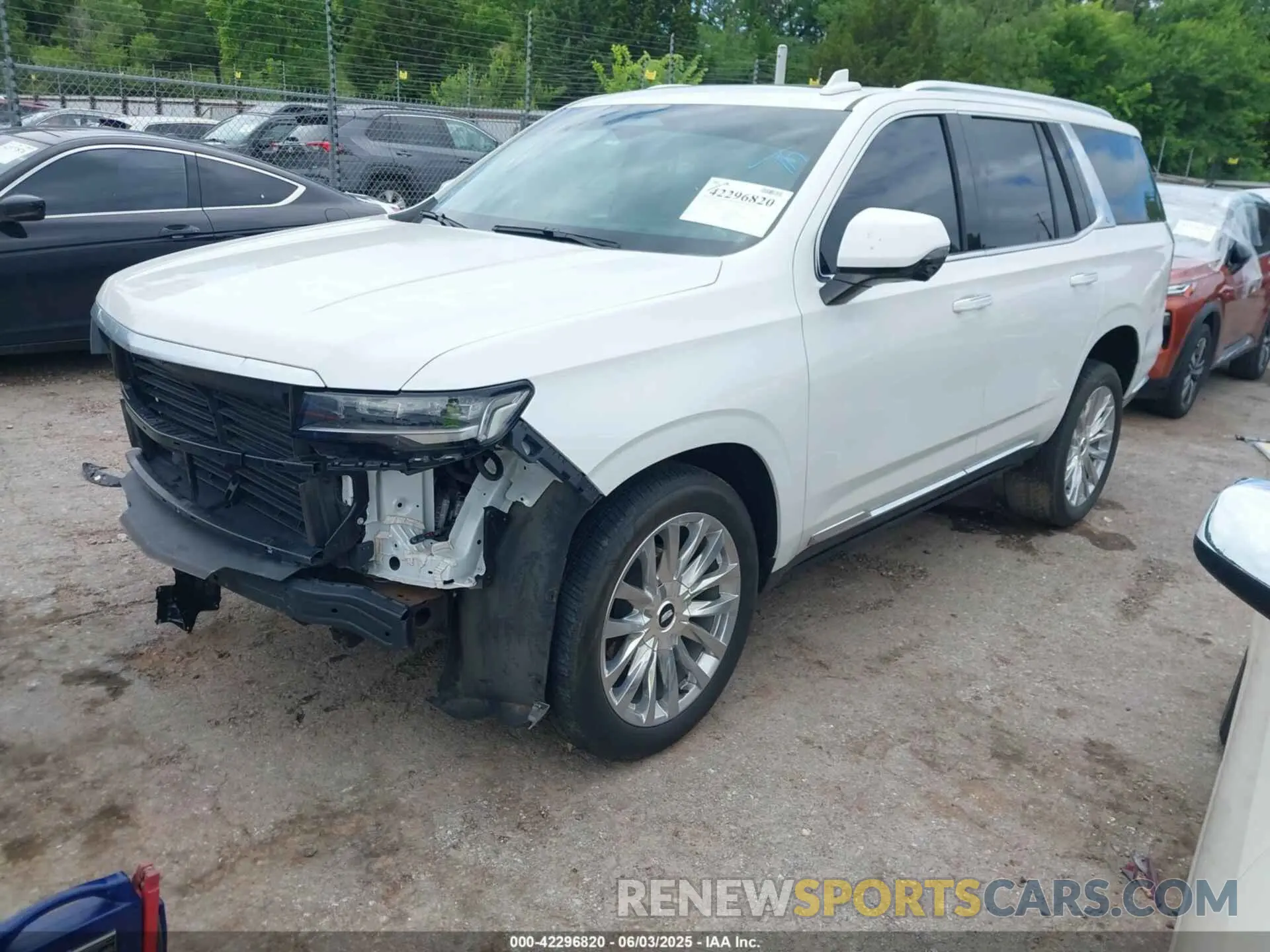 2 Фотография поврежденного автомобиля 1GYS4BKL5PR512191 CADILLAC ESCALADE 2023