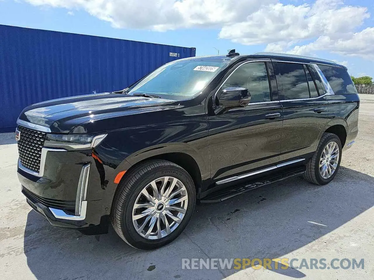 1 Photograph of a damaged car 1GYS4BKL7PR332923 CADILLAC ESCALADE 2023