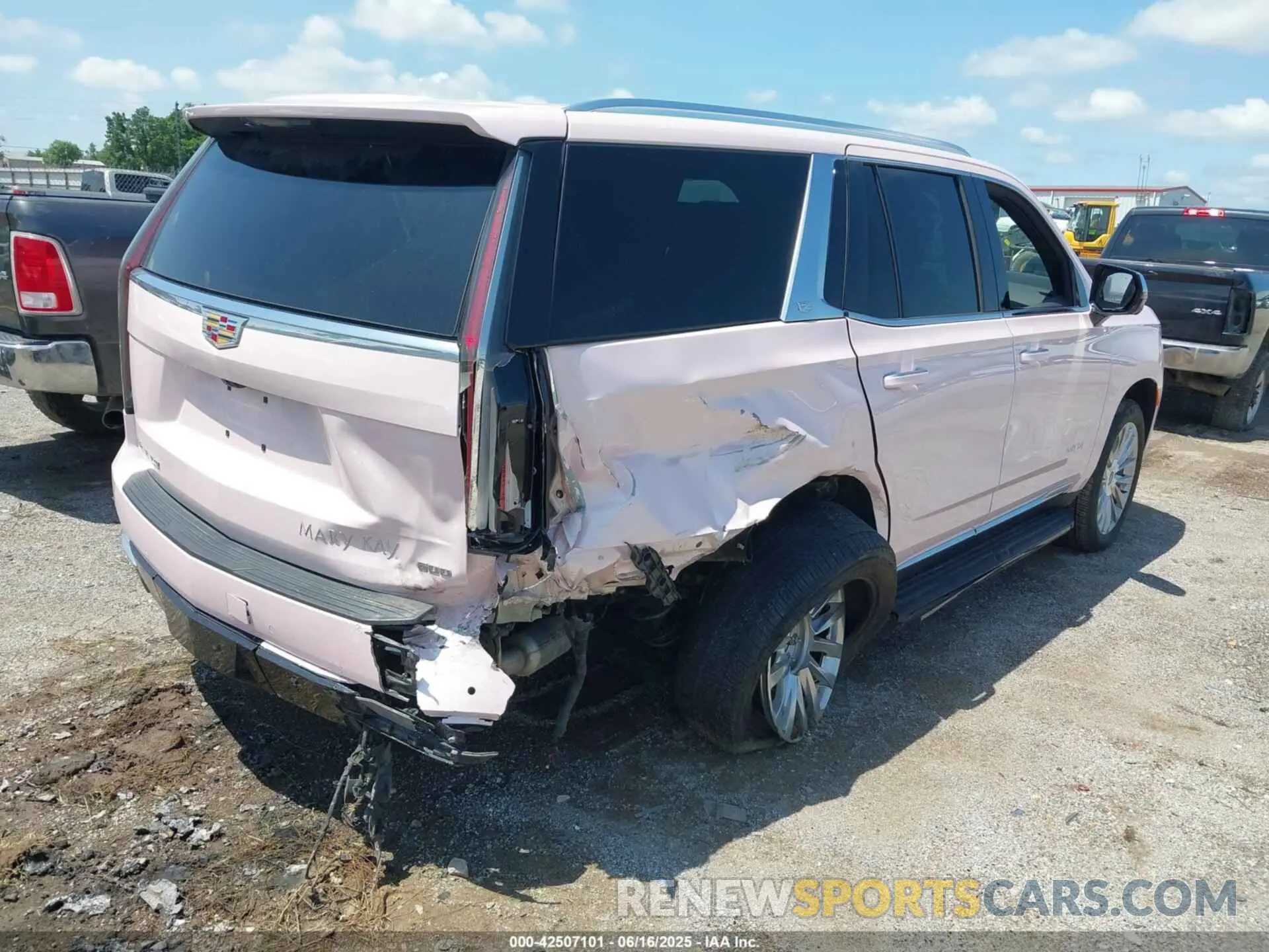 6 Фотография поврежденного автомобиля 1GYS4BKLXPR552766 CADILLAC ESCALADE 2023