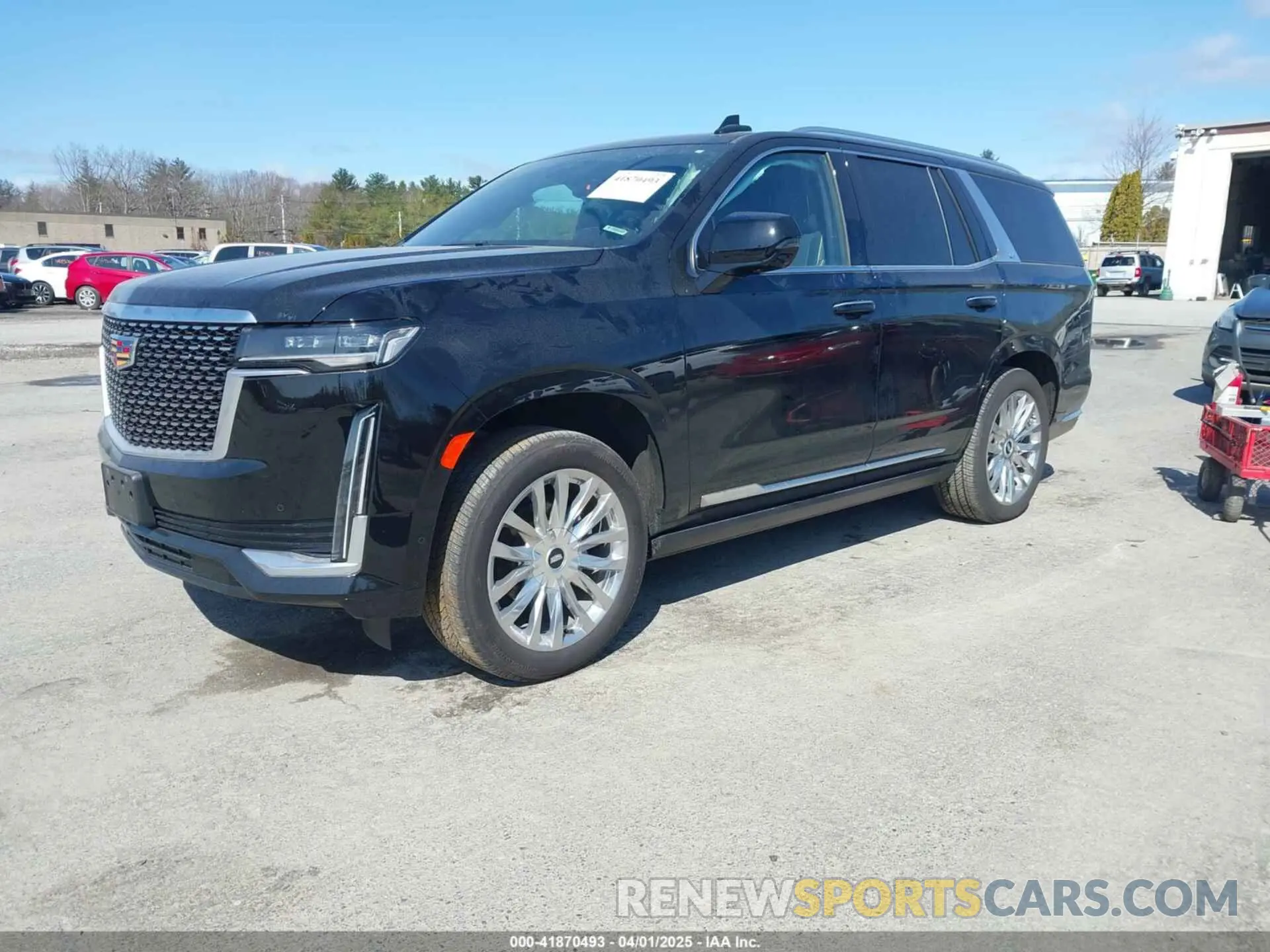 2 Фотография поврежденного автомобиля 1GYS4CKL7PR542640 CADILLAC ESCALADE 2023