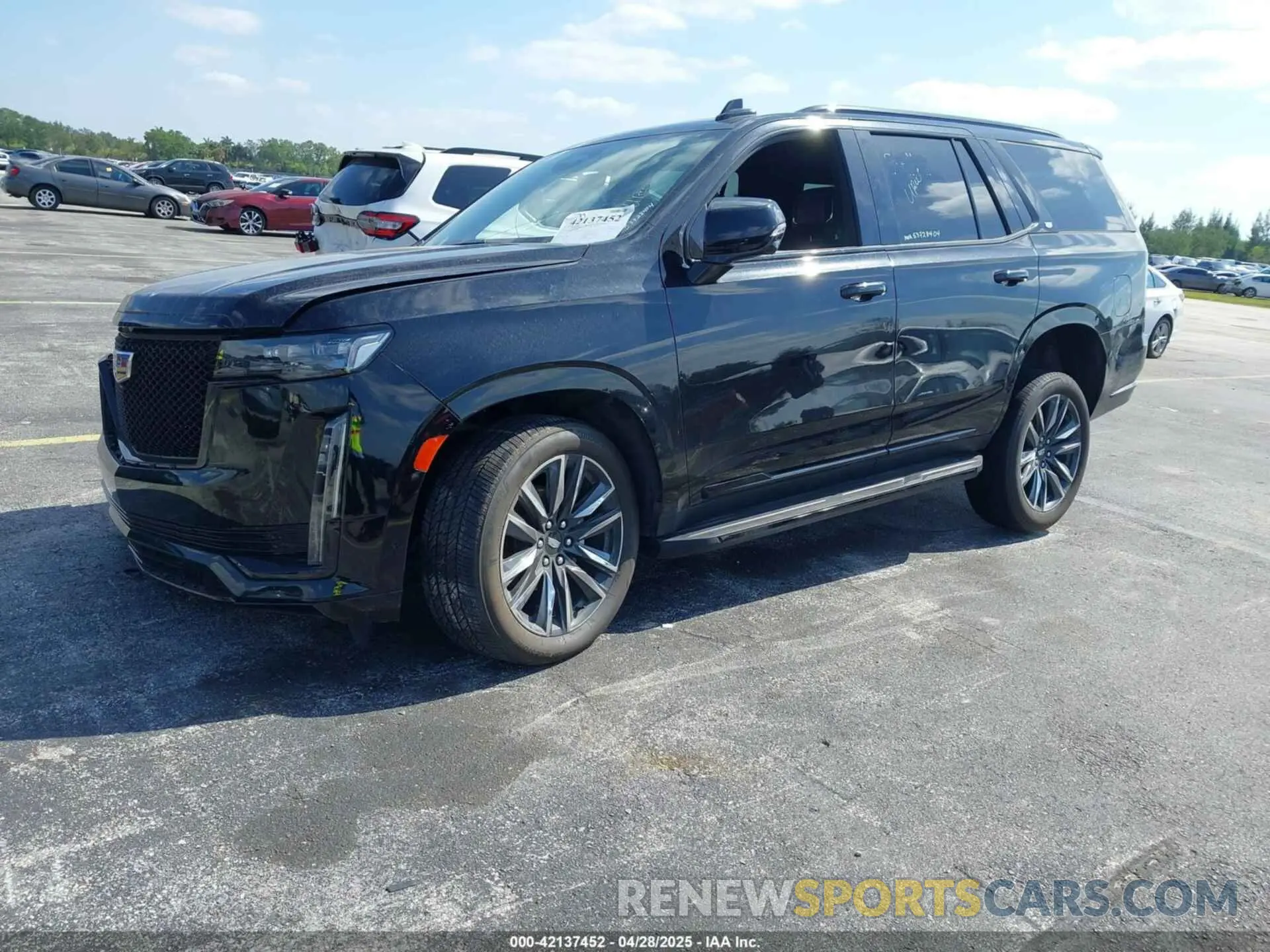 2 Фотография поврежденного автомобиля 1GYS4EKLXPR513435 CADILLAC ESCALADE 2023