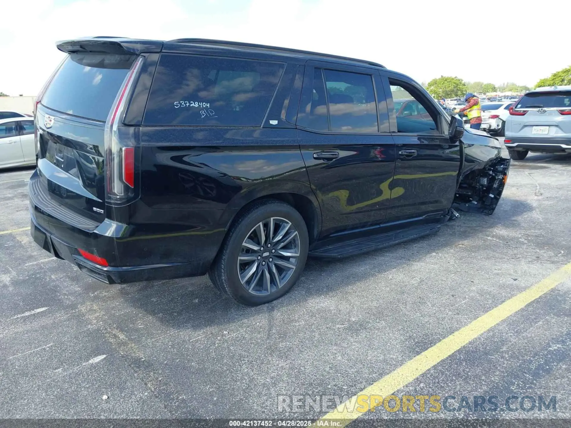4 Фотография поврежденного автомобиля 1GYS4EKLXPR513435 CADILLAC ESCALADE 2023