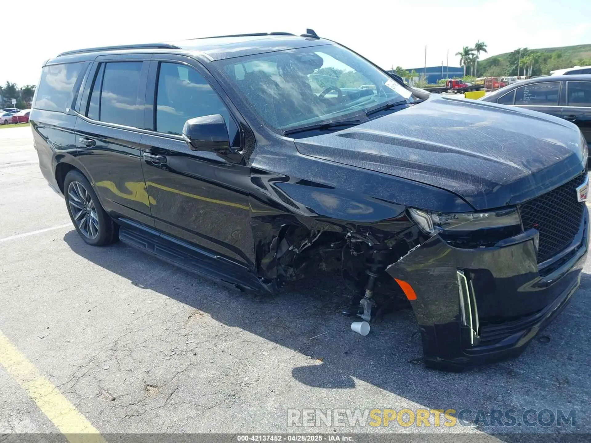6 Фотография поврежденного автомобиля 1GYS4EKLXPR513435 CADILLAC ESCALADE 2023