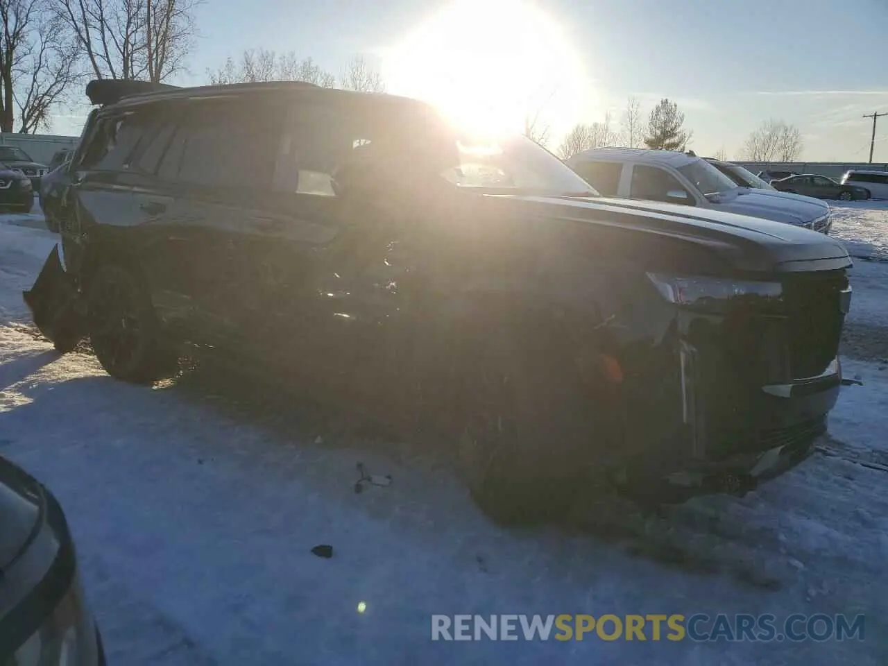 4 Photograph of a damaged car 1GYS4FKLXPR131637 CADILLAC ESCALADE 2023