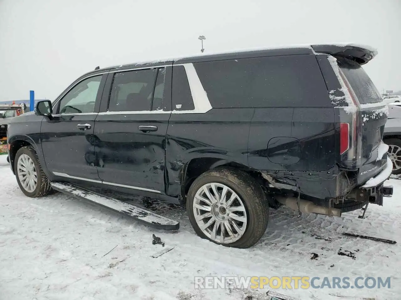 2 Фотография поврежденного автомобиля 1GYS4JKL3PR100412 CADILLAC ESCALADE 2023