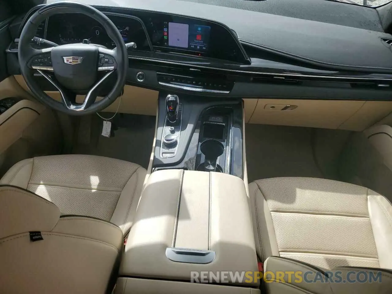 8 Фотография поврежденного автомобиля 1GYS4KKL8PR504649 CADILLAC ESCALADE 2023