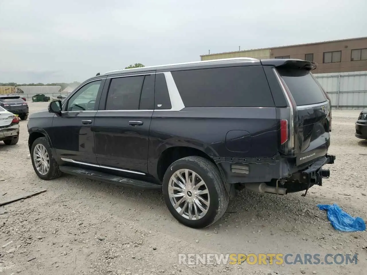 2 Фотография поврежденного автомобиля 1GYS4KKLXPR389195 CADILLAC ESCALADE 2023
